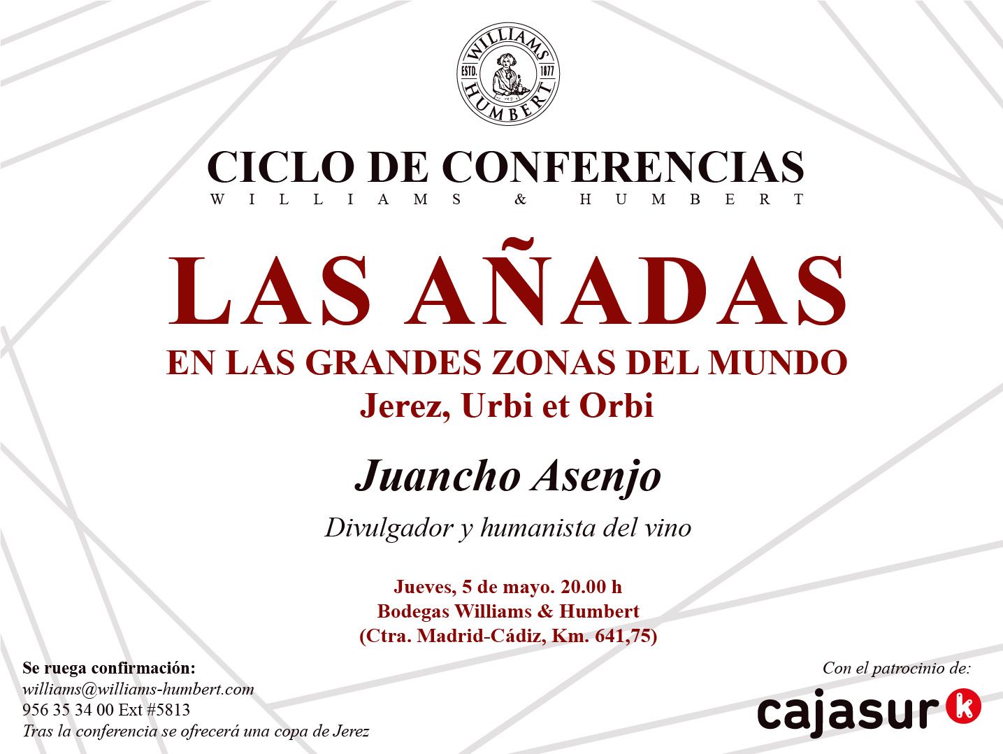 Cartel del evento.