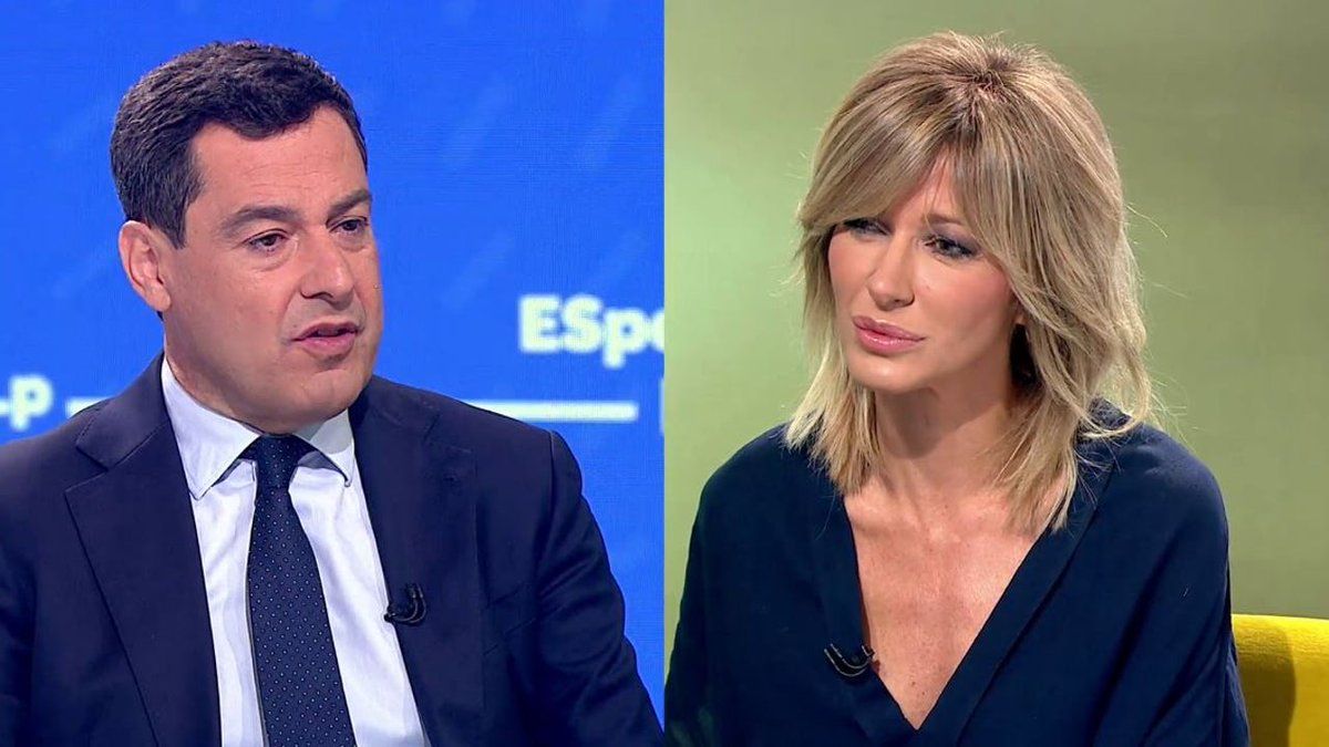 Moreno Bonilla, entrevistado este lunes por Susanna Griso en 'Antena 3'.