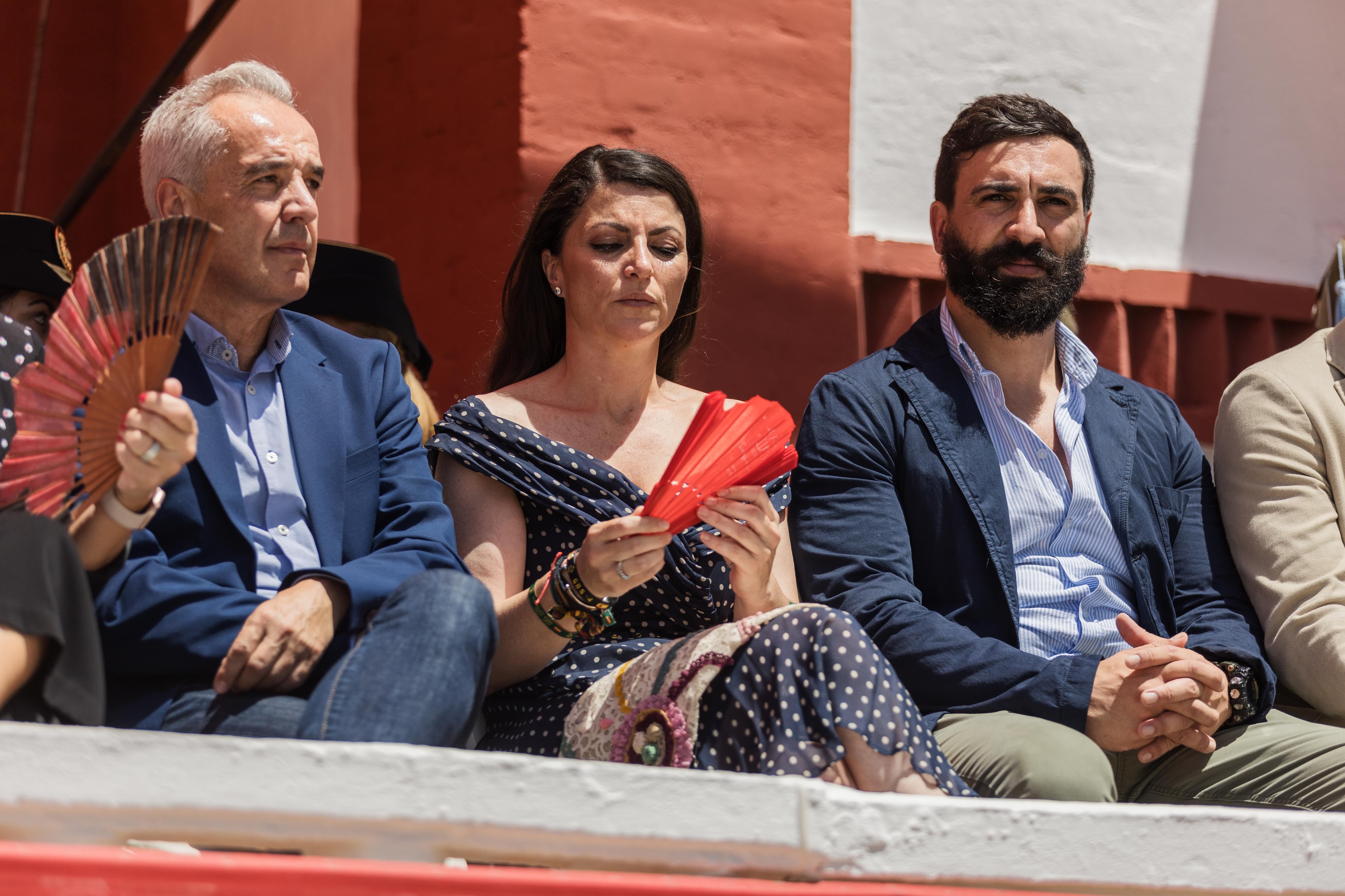 Macarena Olona en Jerez hace unos días. Macarena Olona en Jerez hace unos días.