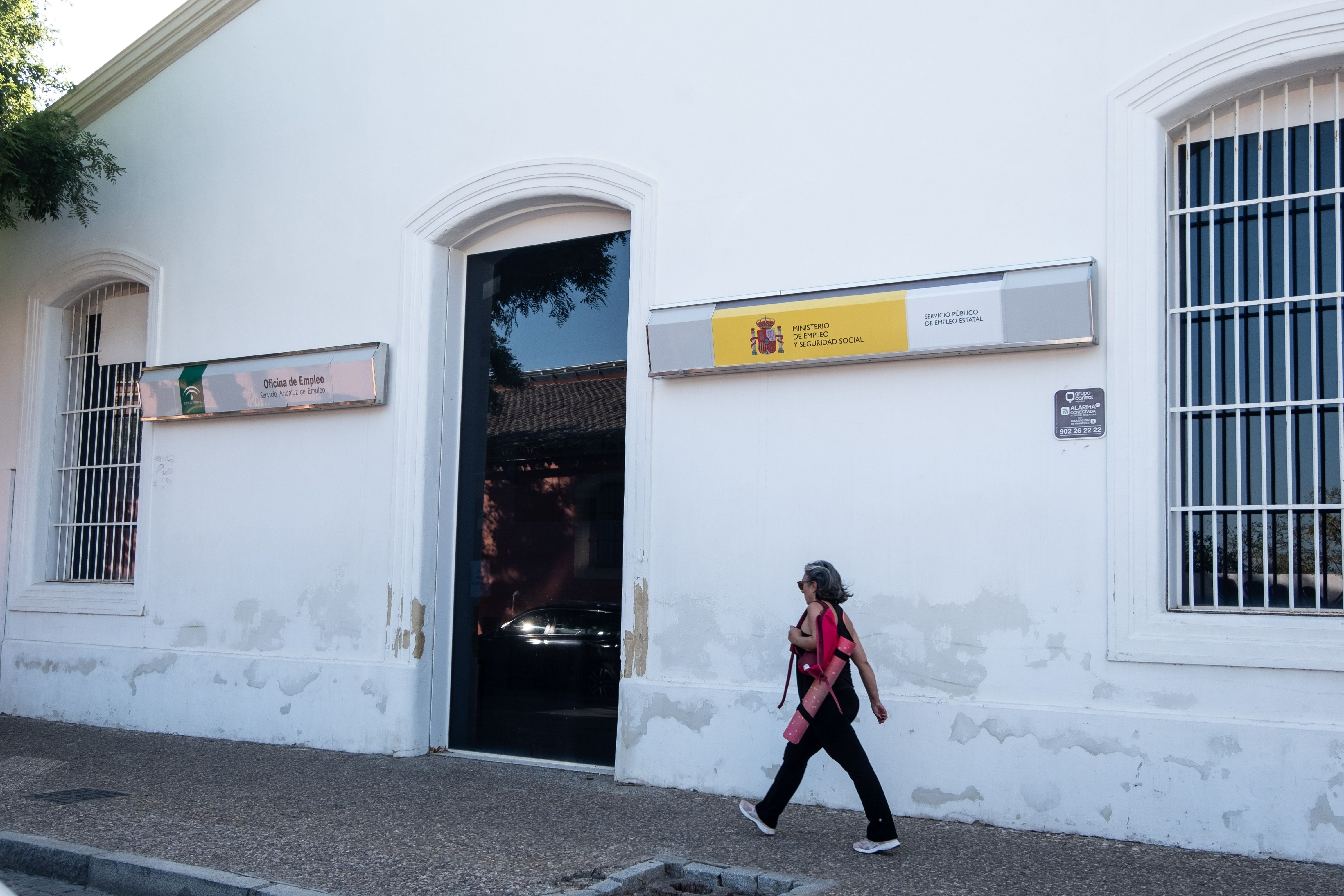 Imagen de archivo del SEPE, el Servicio Público de Empleo Estatal, una oficina a la que se acude en caso de desempleo.