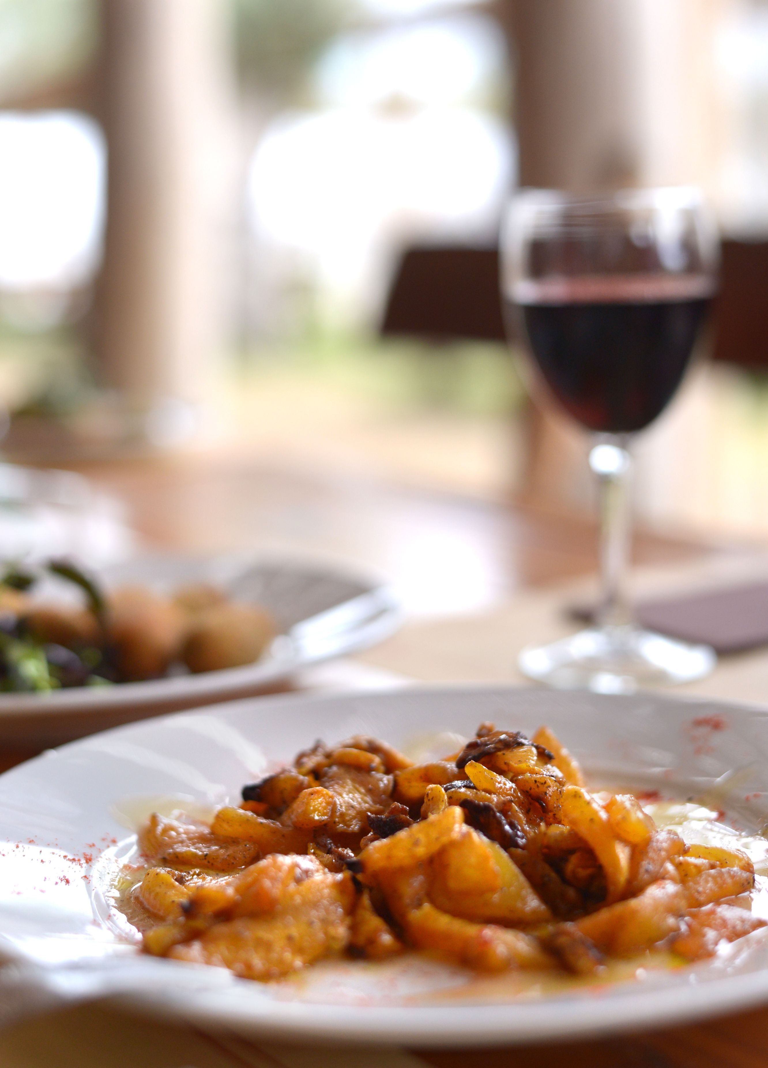 Calabaza asada con miel del Rancho de la Miel