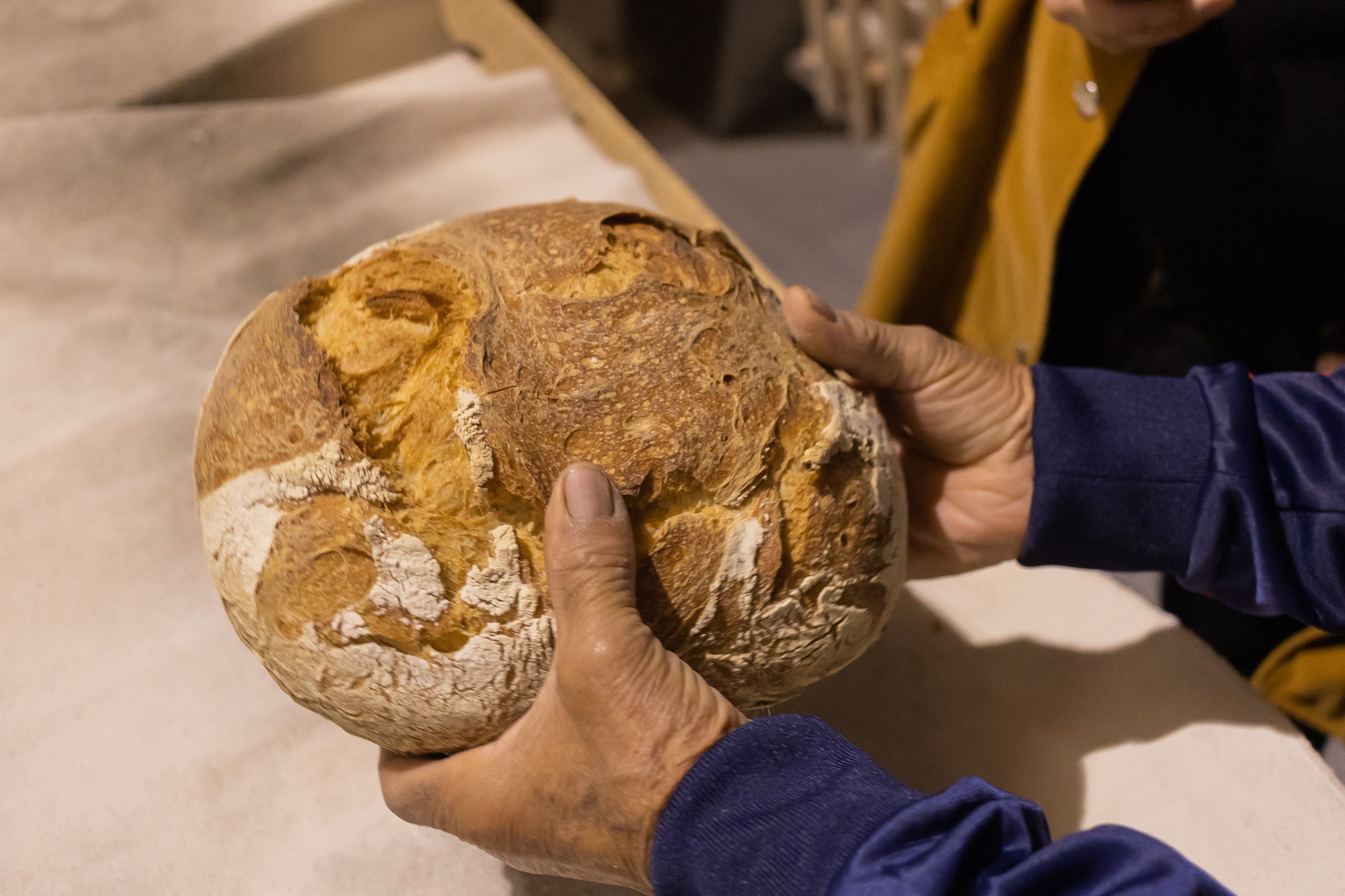 Una bova de la panadería El Portal