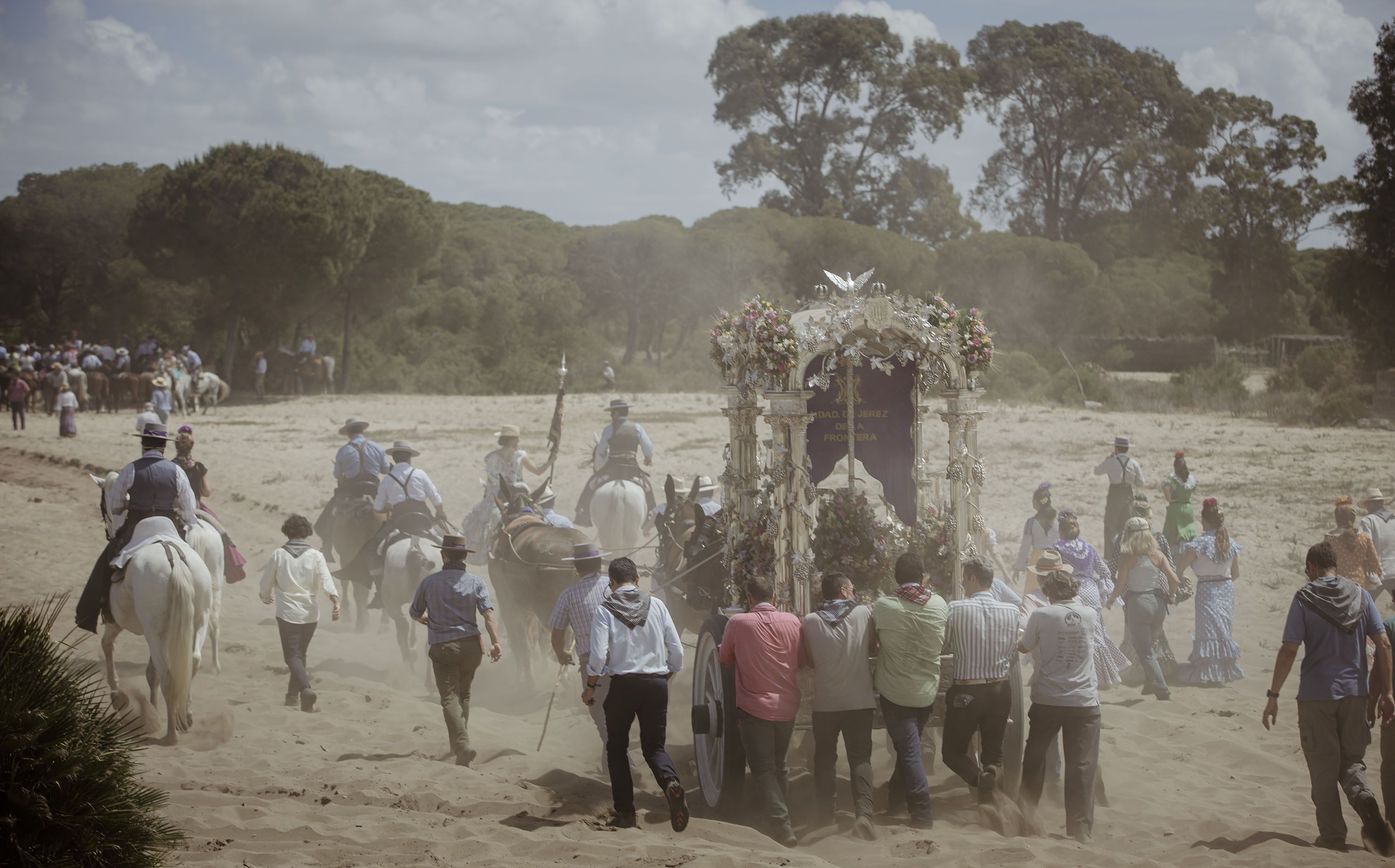 Imagen del Camino del Rocío 2022. Imagen del Camino del Rocío 2022.