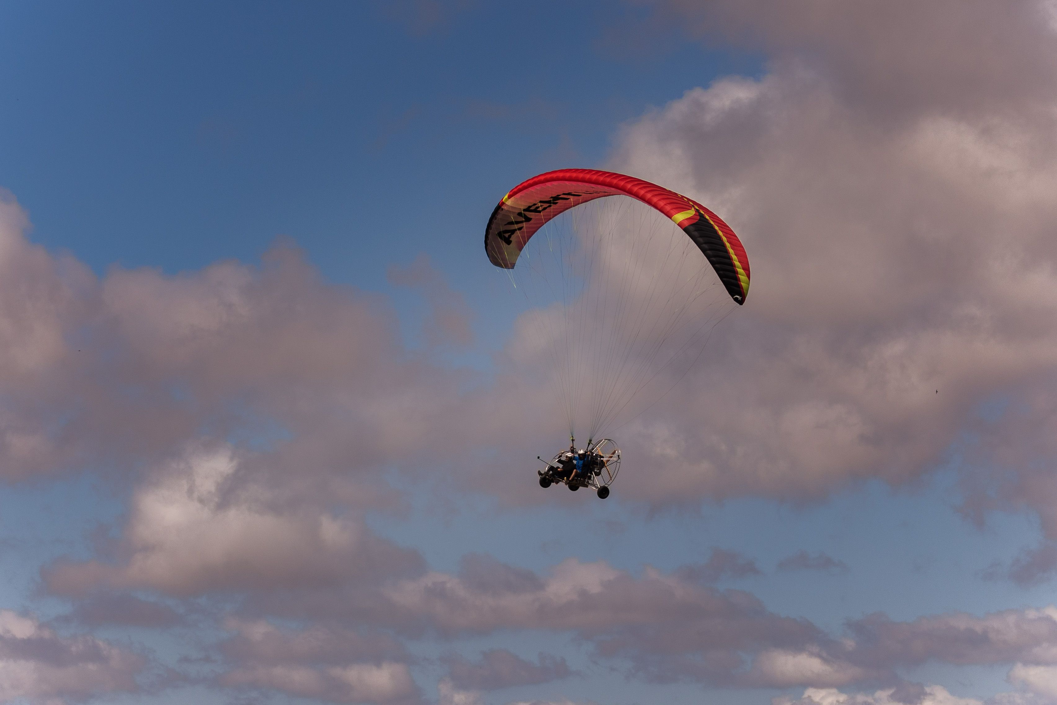 Vuelo biplaza por la costa de Chiclana.