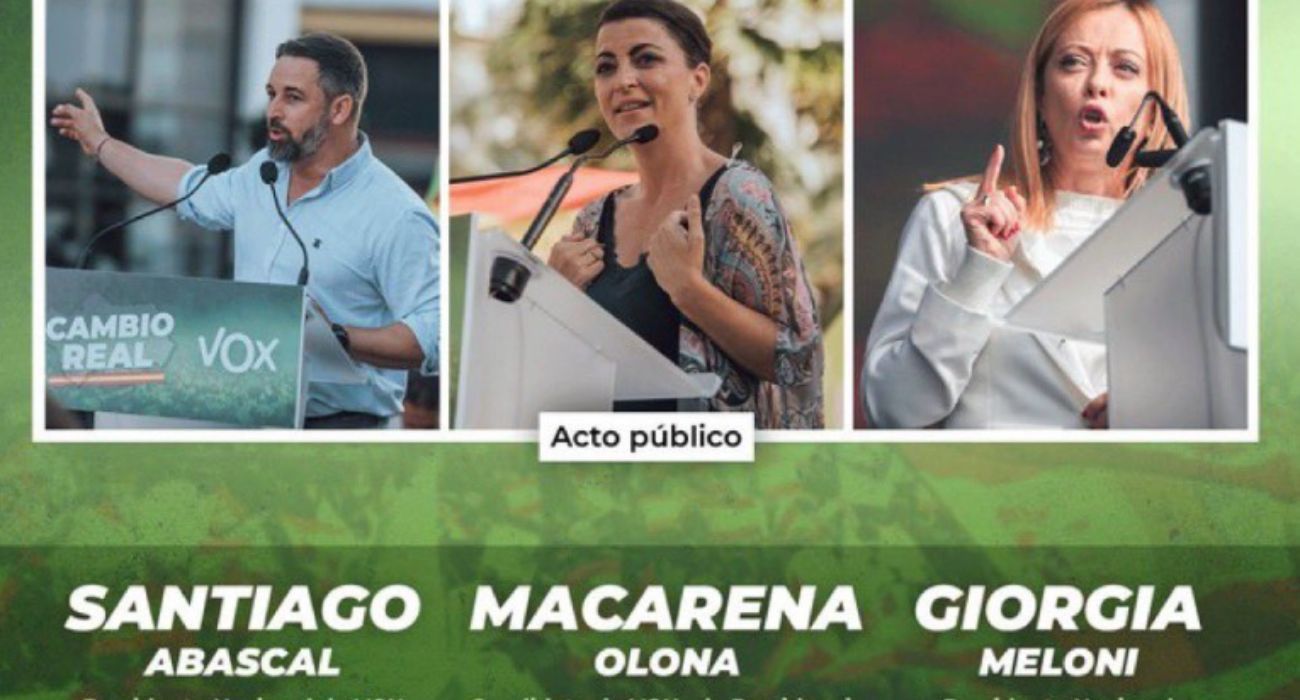 Olona no volverá a un acto público hasta el viernes. Olona no volverá a un acto público hasta el viernes.