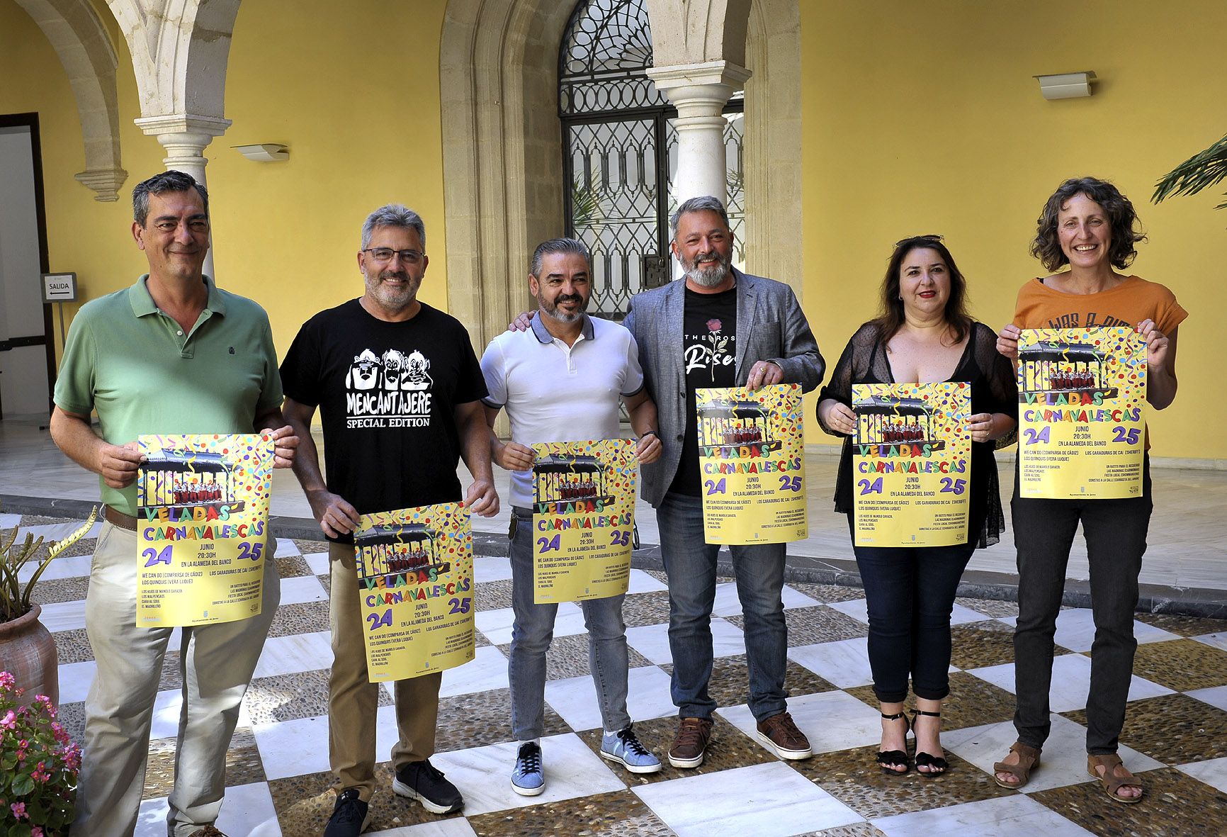 Presentación de las veladas carnavalescas en Jerez.