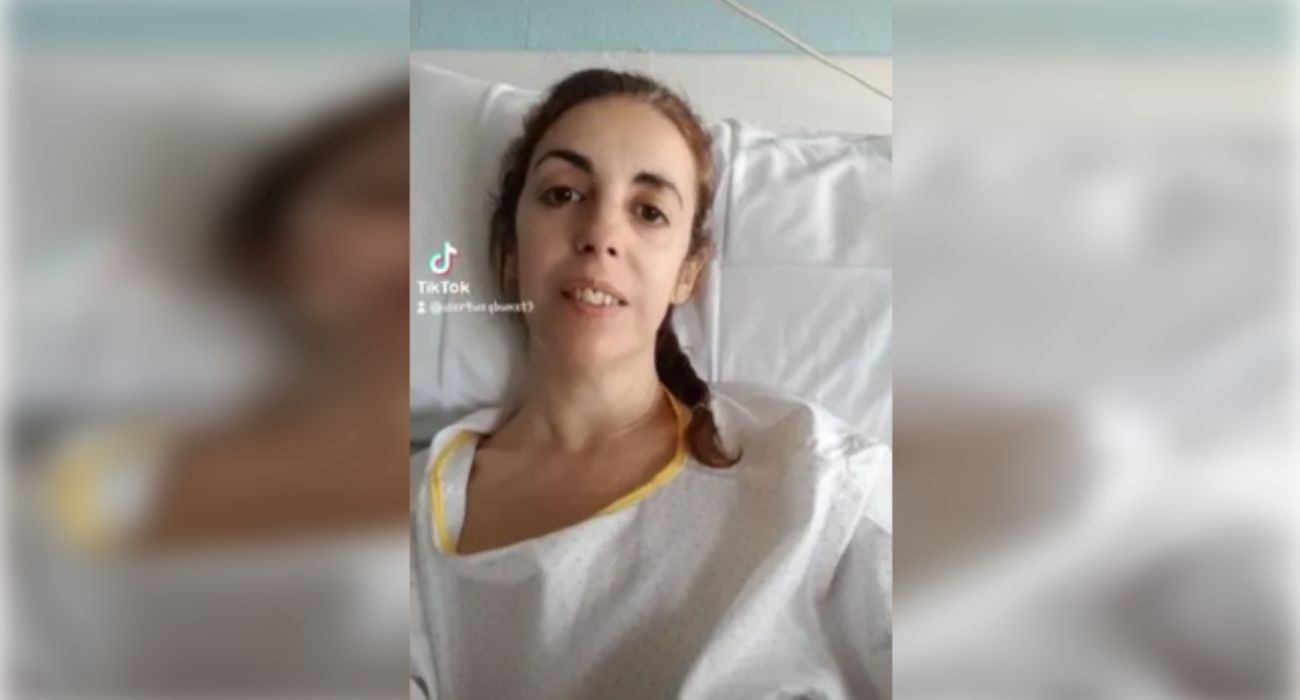 María José, la joven sevillana que ha denunciado la dejadez en el Virgen del Rocío de Sevilla.