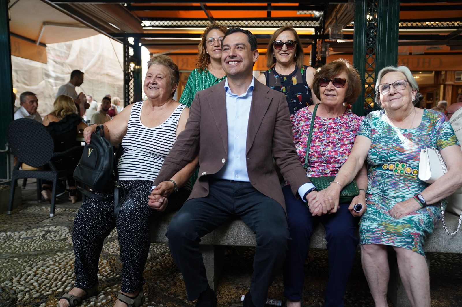 Moreno durante la campaña electoral.