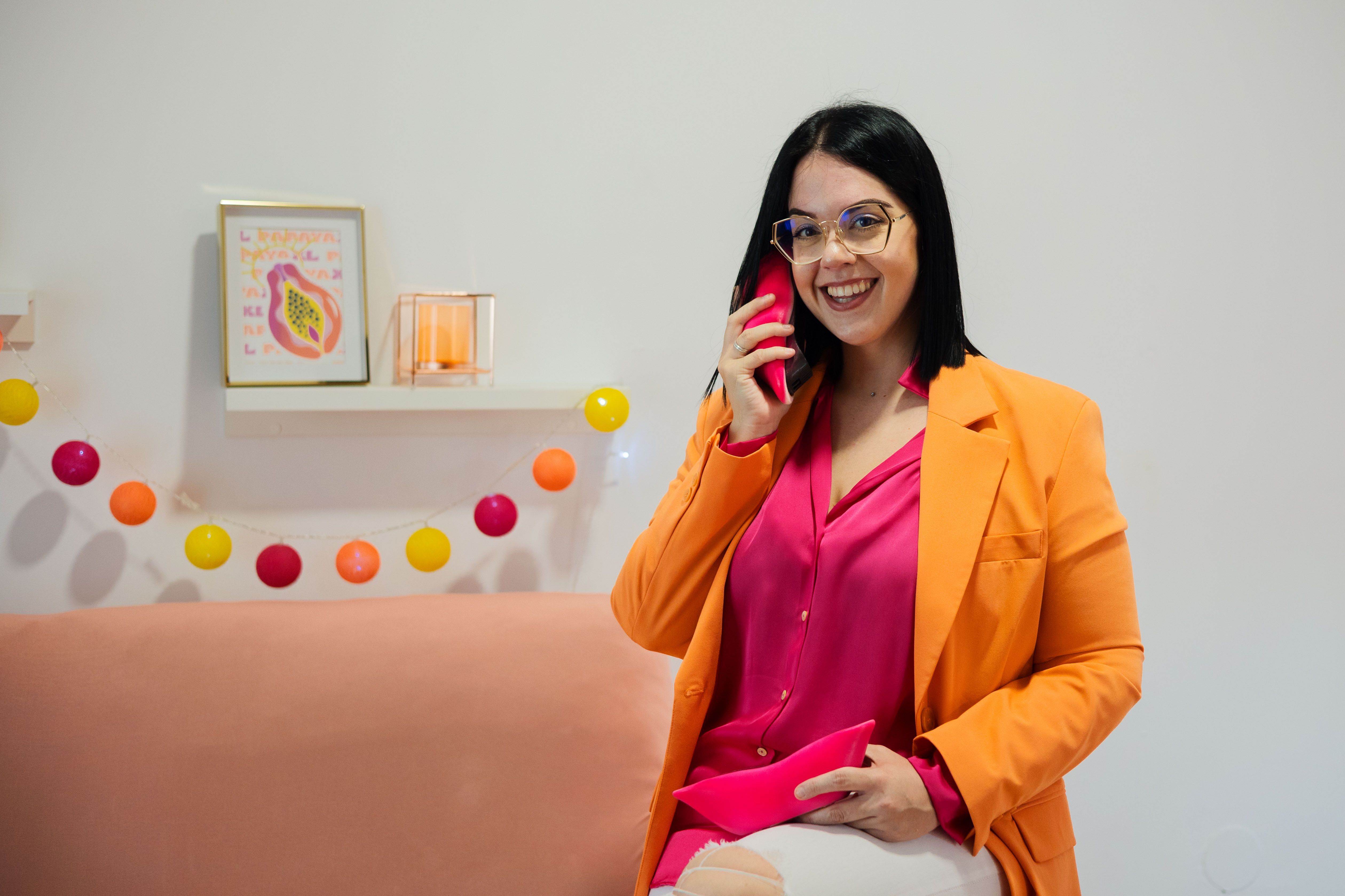 Sandra lleva cinco años dando charlas de Tuppersex.