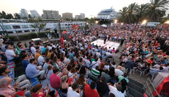 Cierre del PSOE.