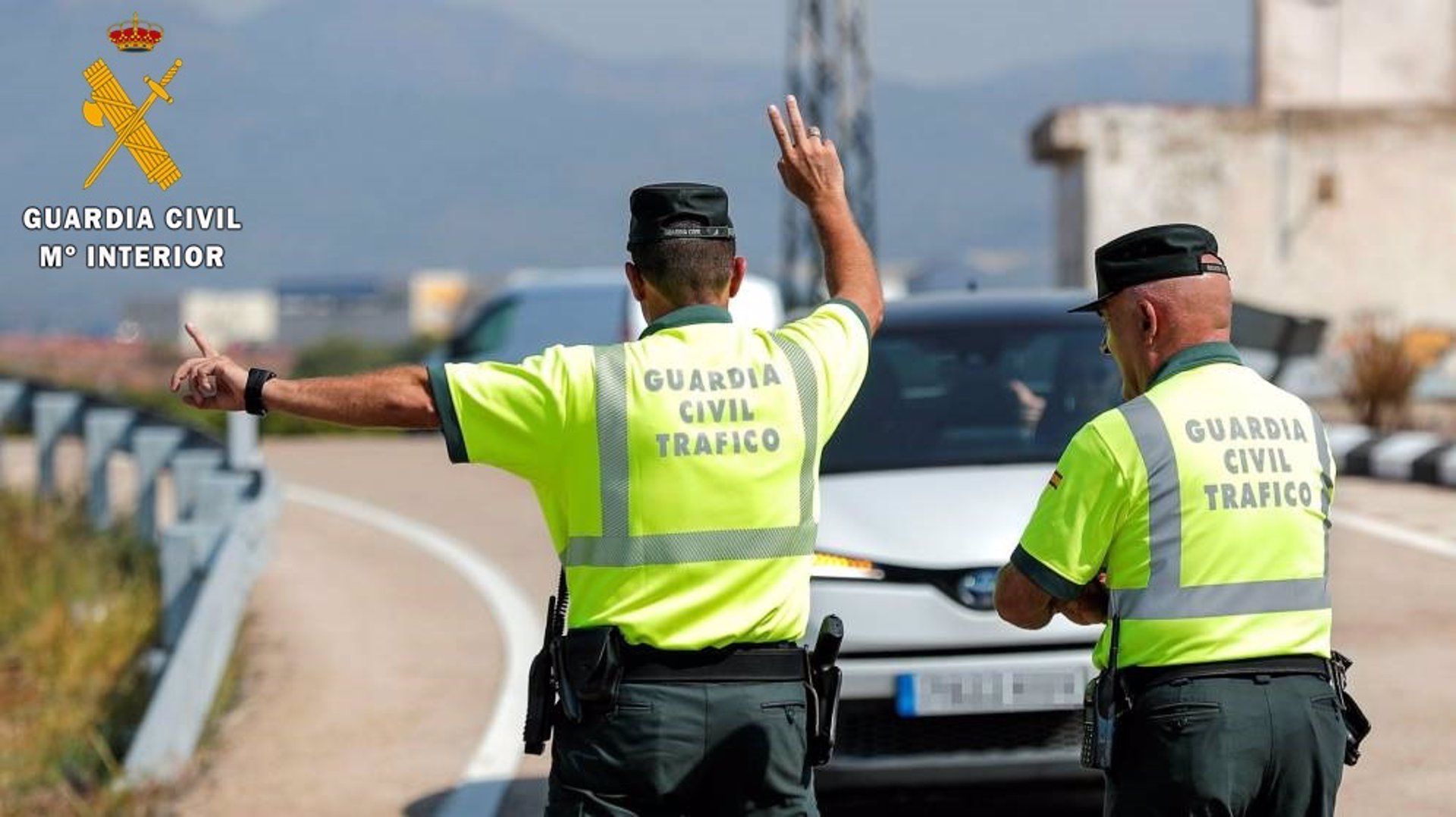 Imagen de archivo de la Guardia Civil de Tráfico. Pillada en un control rutinario.