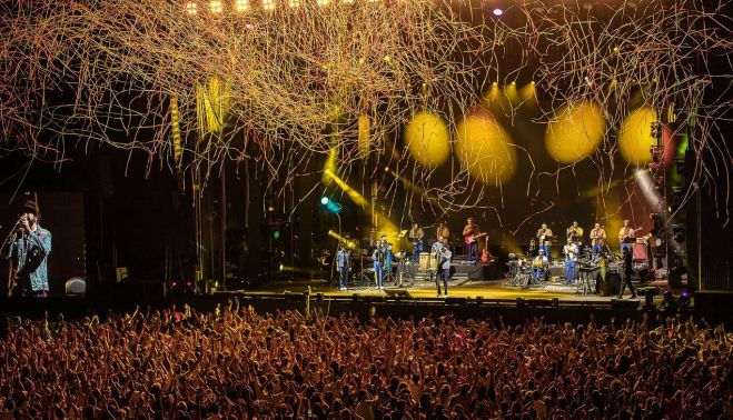 Espectacular fusión de música y colorido en el Concert Music Festival.