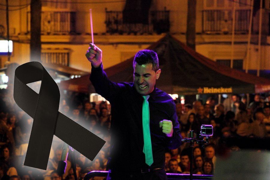 José Manuel Valderas, director de la Banda de Palomares de Trebujena. DEP.