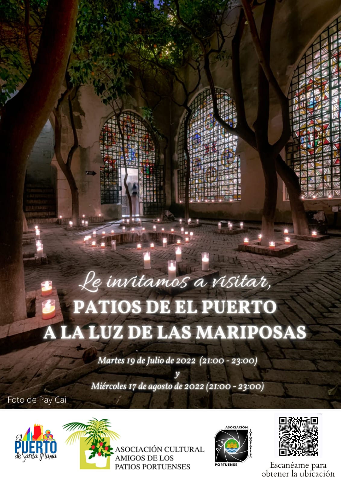 Cartel del evento en El Puerto
