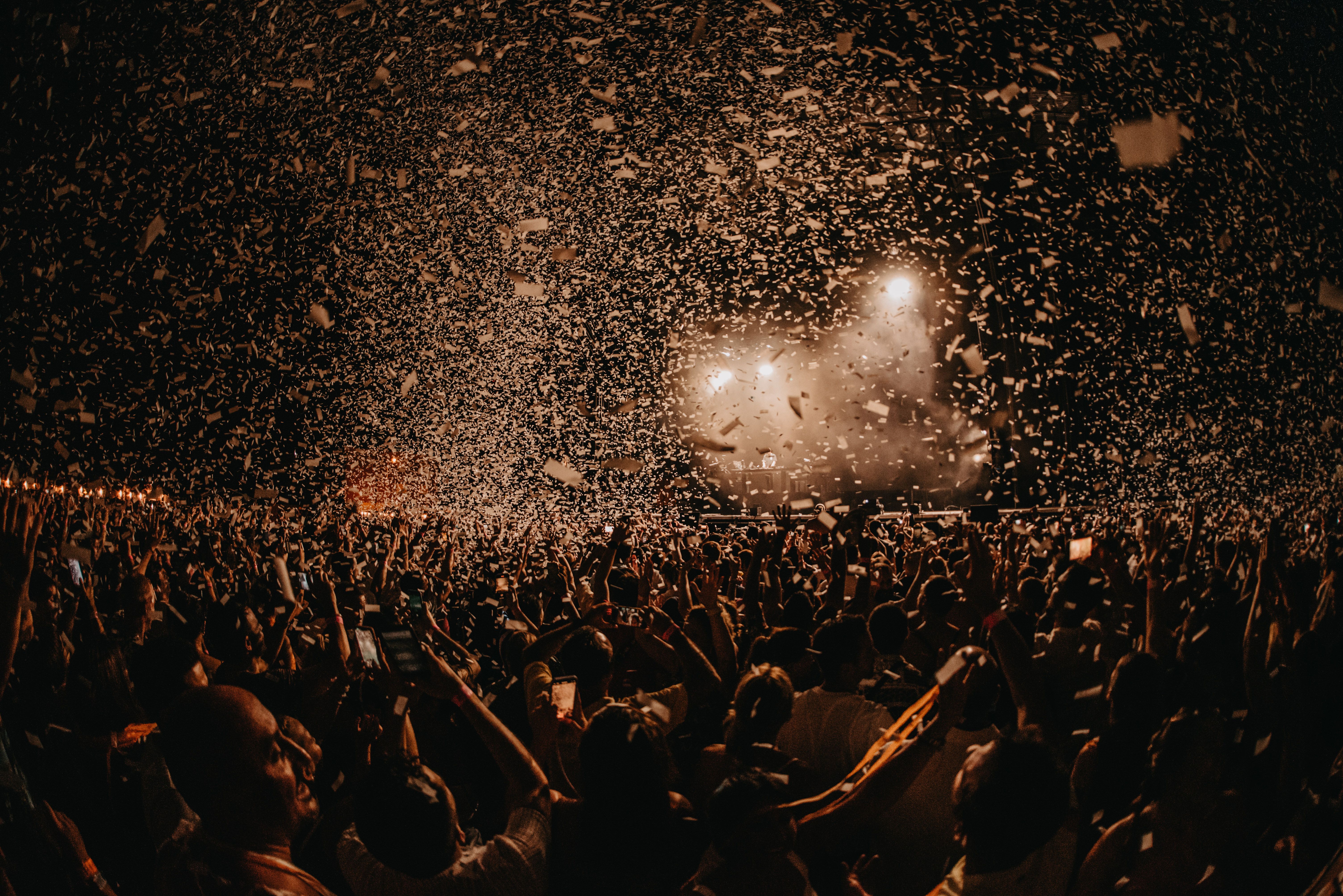 El público disfrutó de la fiesta en el recinto ferial.