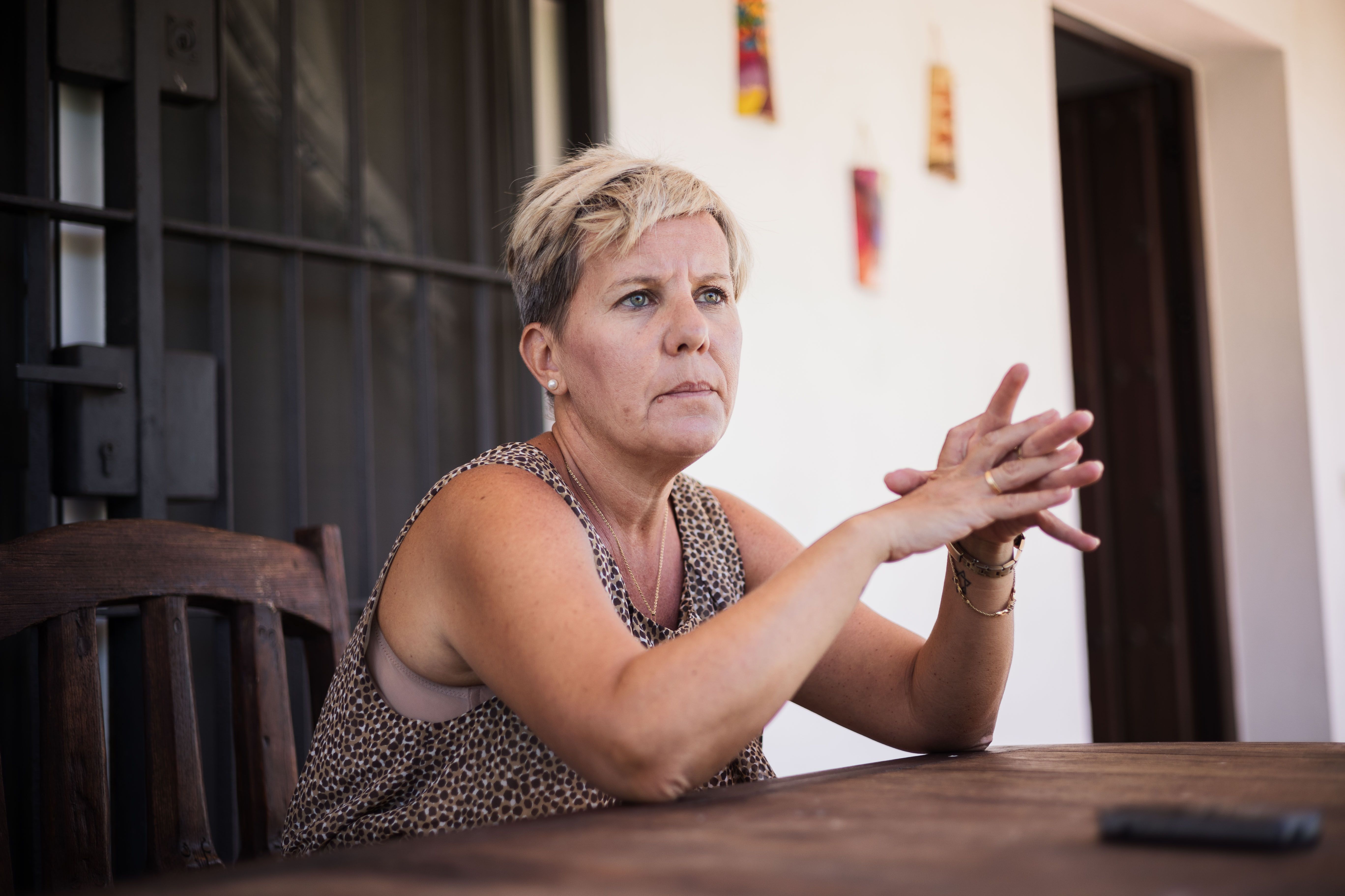 Olga, la directora del grupo de convivencia.