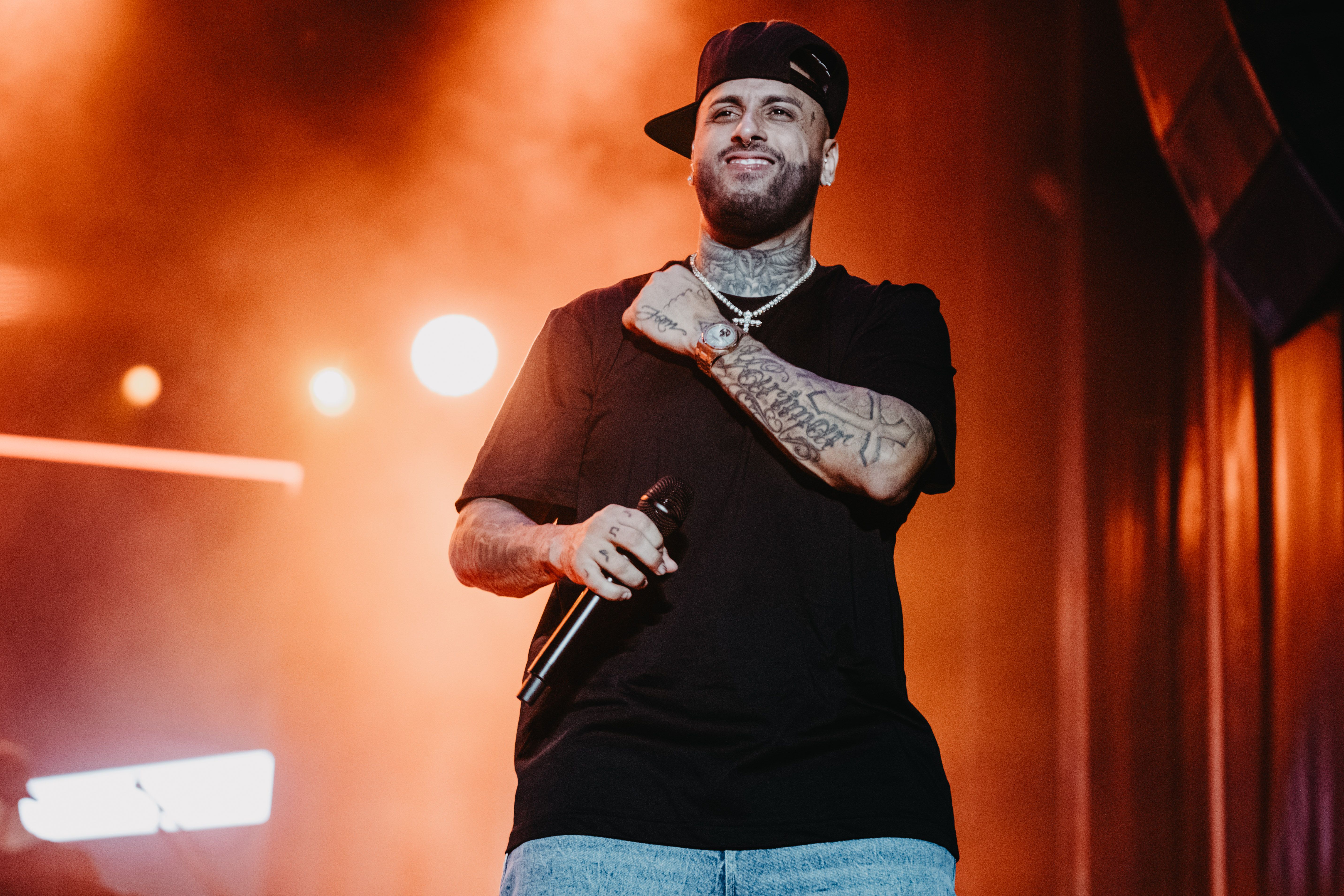 Nicky Jam en el primer día de Puro Latino en El Puerto.  PUROLATINO
