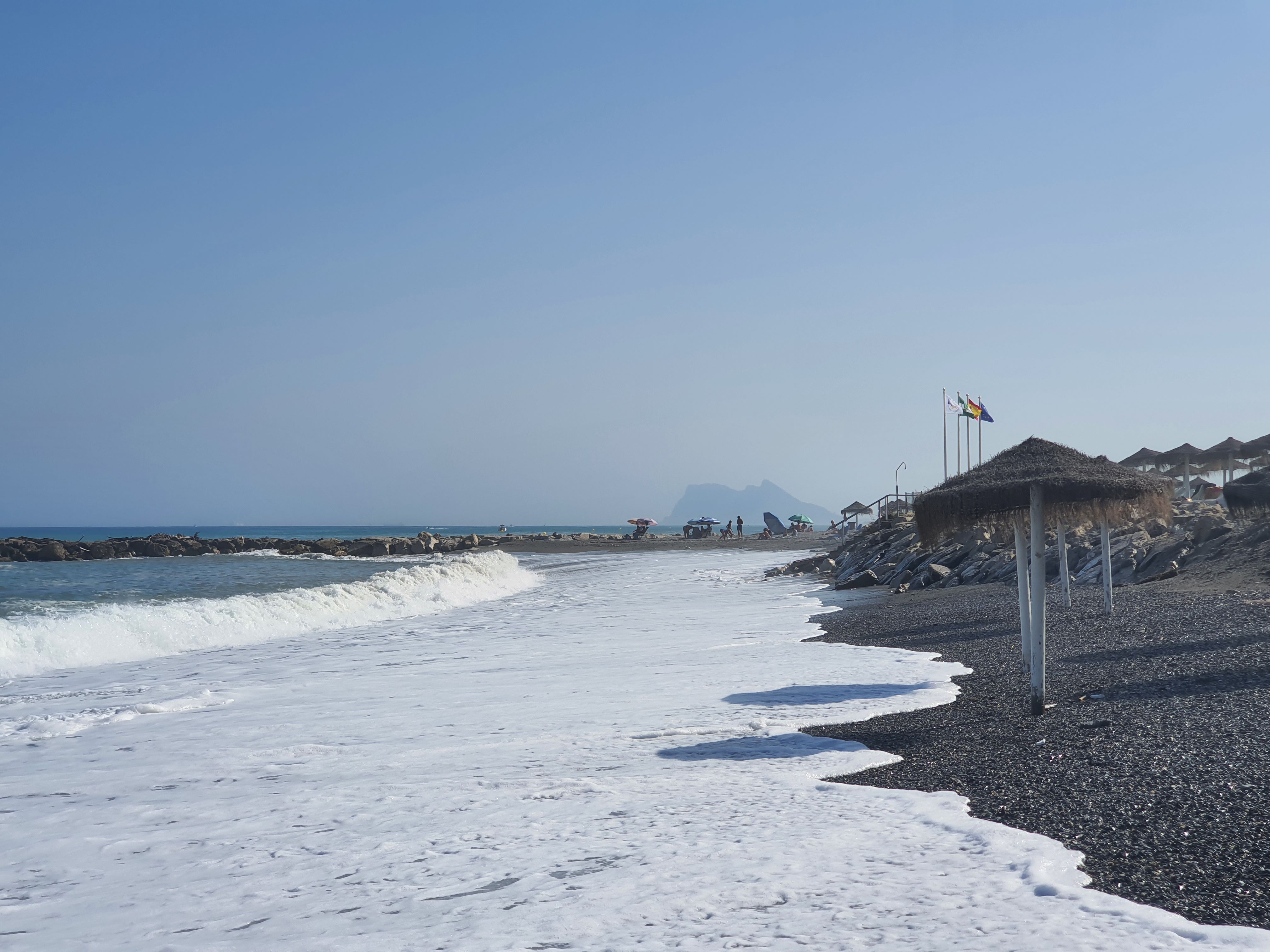 Imagen de una de las playas de la zona de Sotogrande.