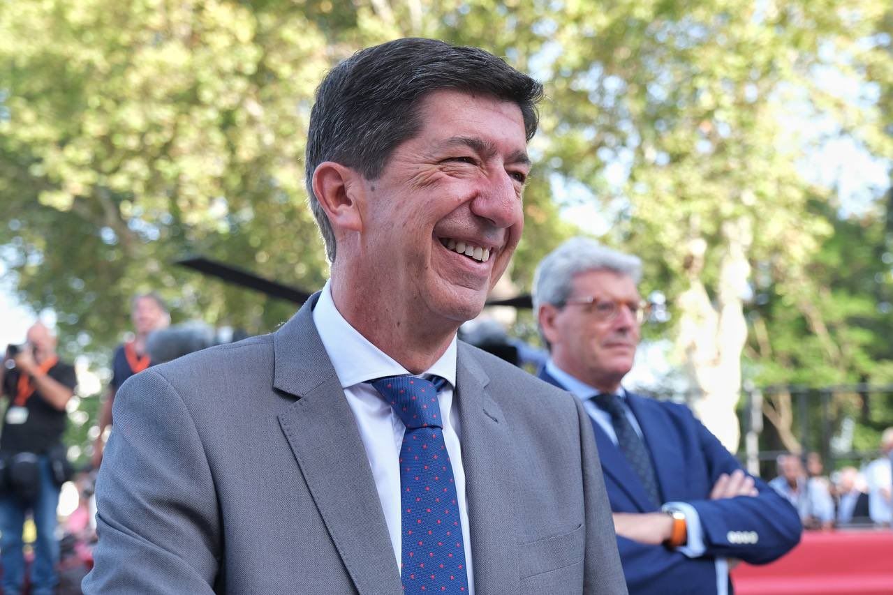 Juan Marín, ex líder de Cs Andalucía. 