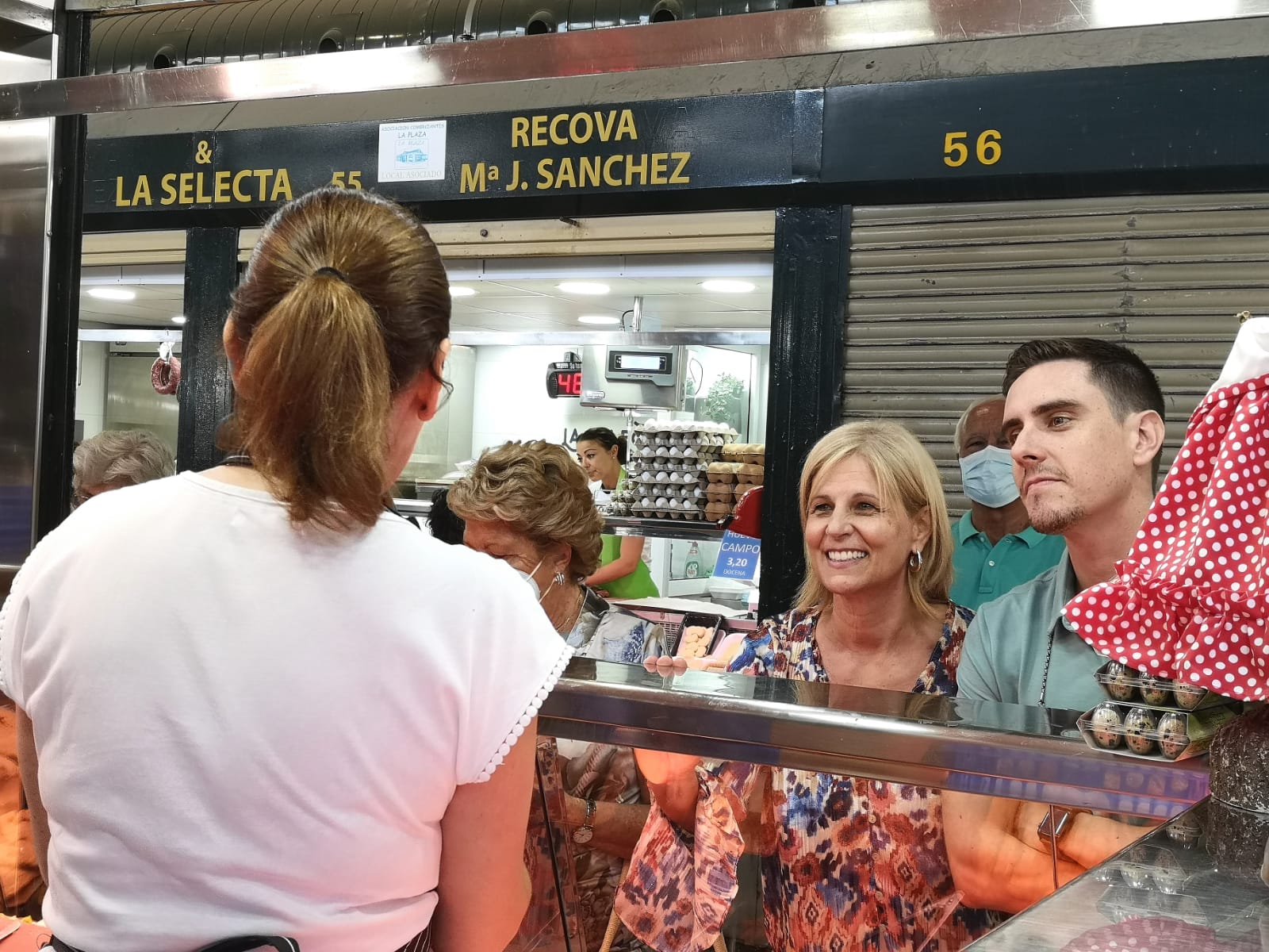 Jaime Espinar, la mano derecha que Pelayo necesitaba. Ambos, fotografiados en una visita a las obras de la plaza esta semana.