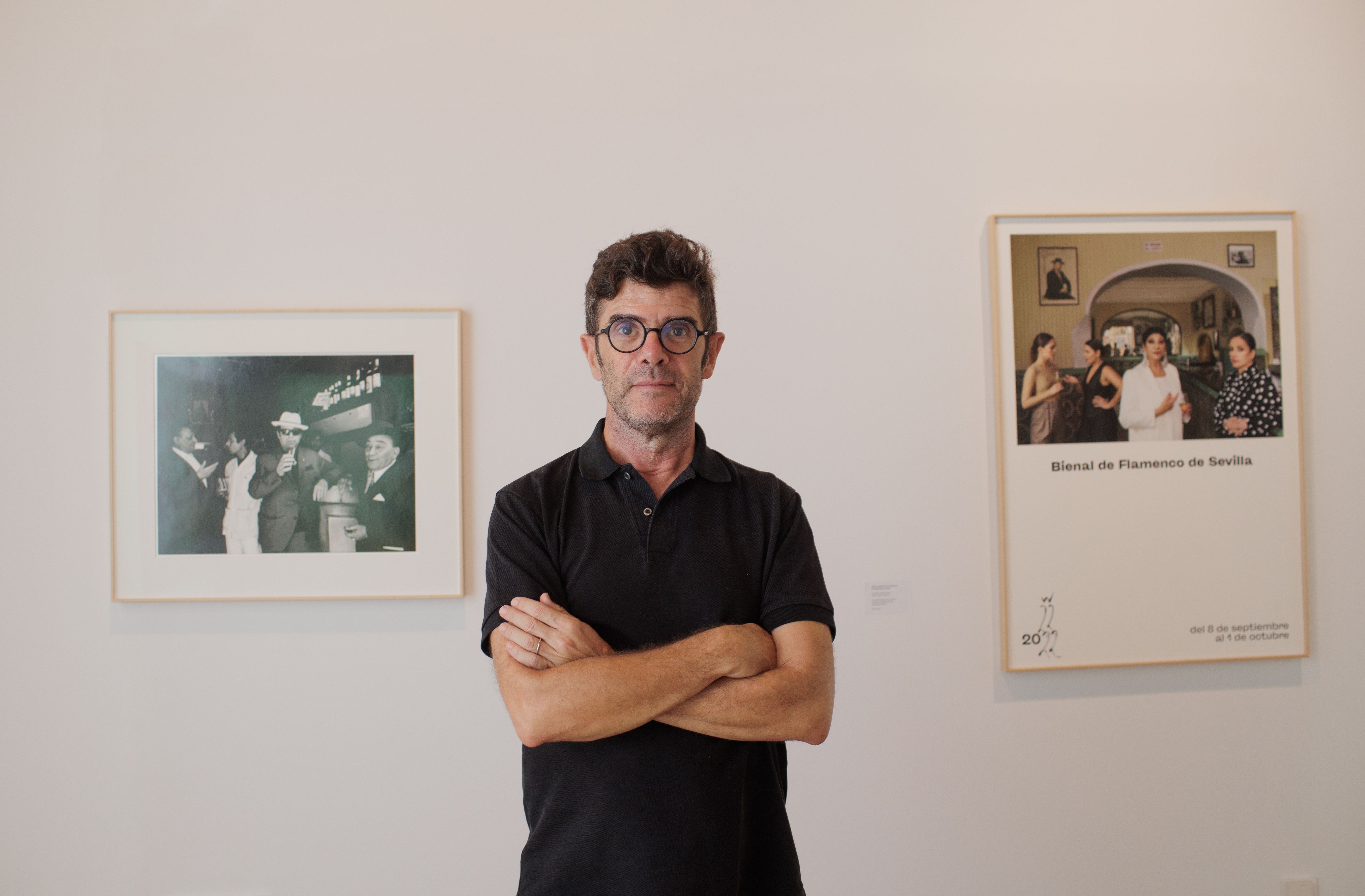 Chema Blanco, director de la Bienal de Flamenco de Sevilla, en el Centro de Cerámica de Triana, el pasado martes.