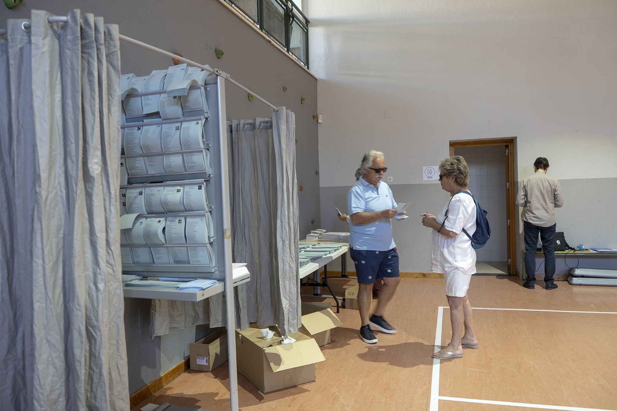 Jornada de elecciones municipales de 2019, en una imagen de archivo.