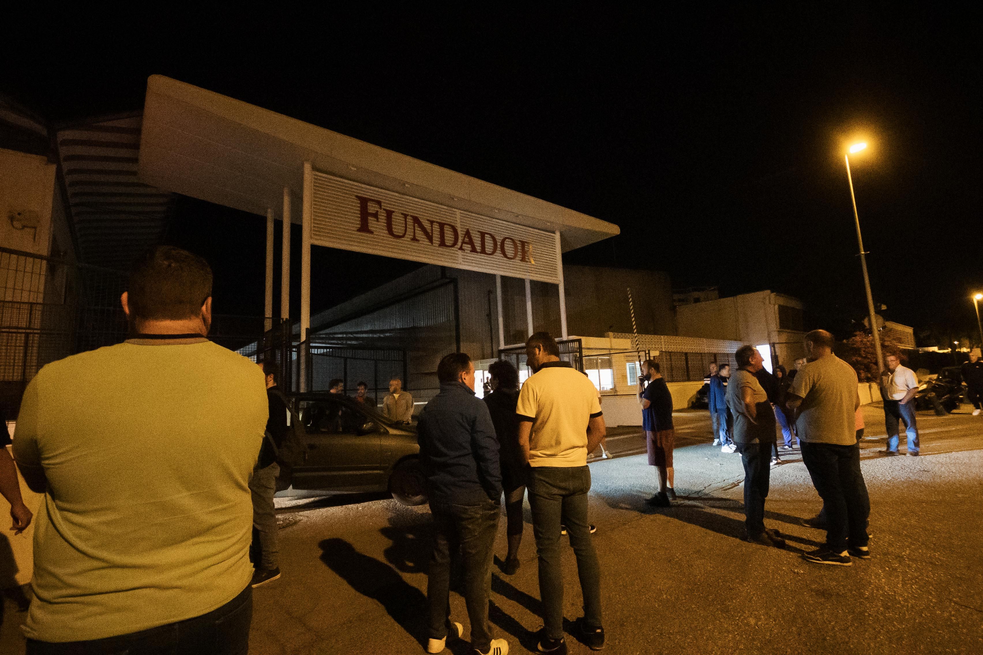Nueva jornada de huelga en el sector de la vid, esta pasada medianoche en Jerez. Nueva jornada de huelga en el sector de la vid, esta pasada medianoche en Jerez.