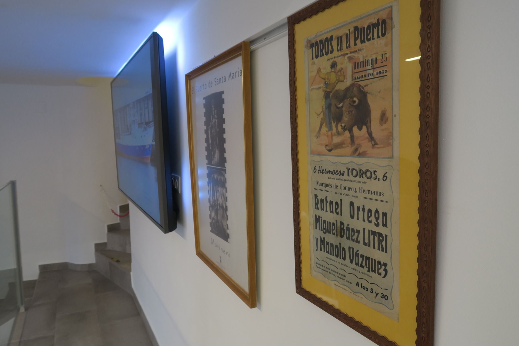 Sala de la exposición ubicada en Calpe.
