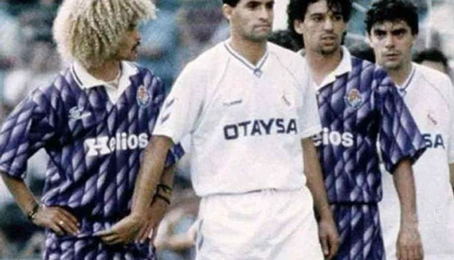 El 'noble' agarrón de Michel a Valderrama.