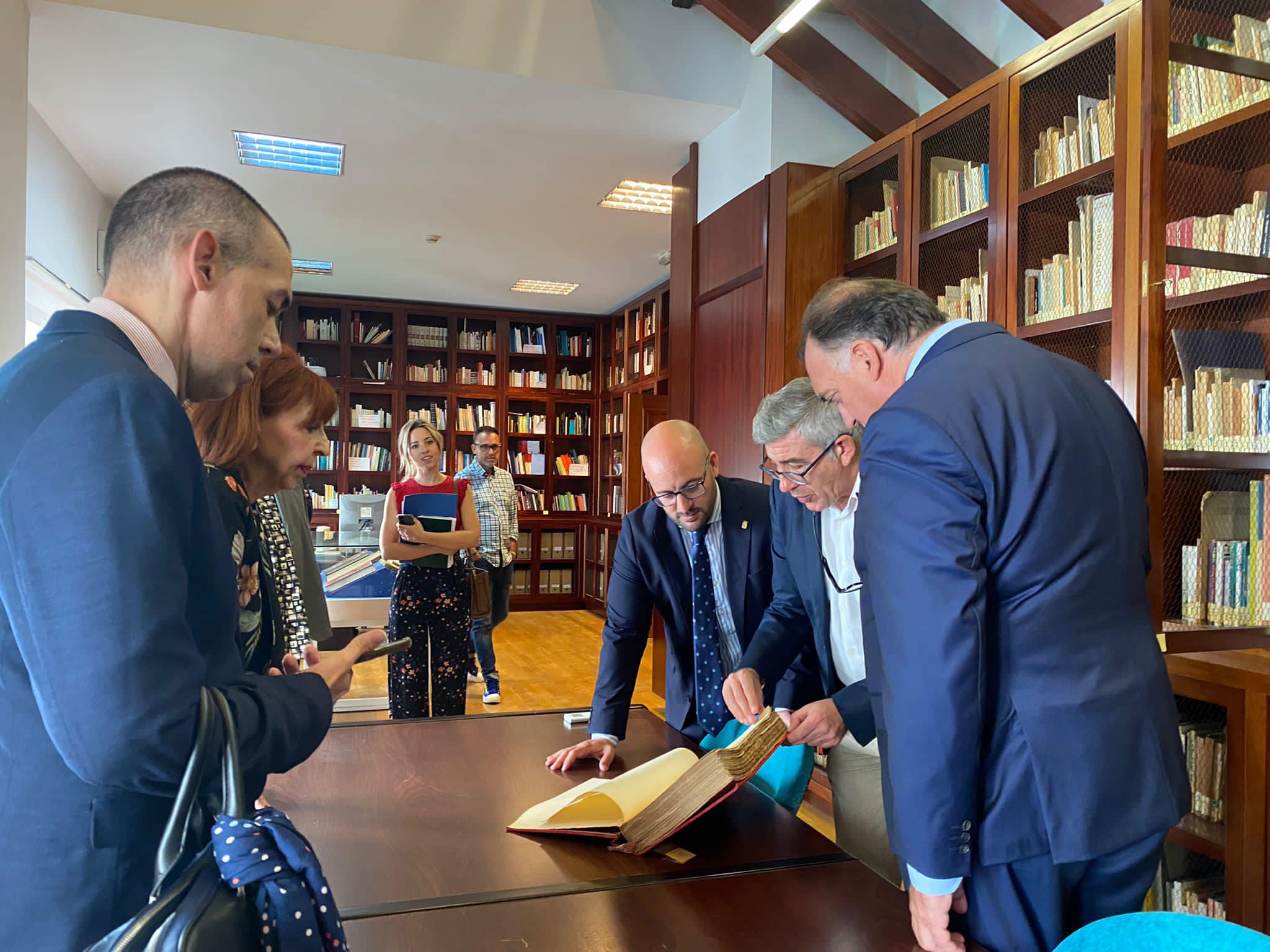 Visita a la Fundación Rafael Alberti en El Puerto.
