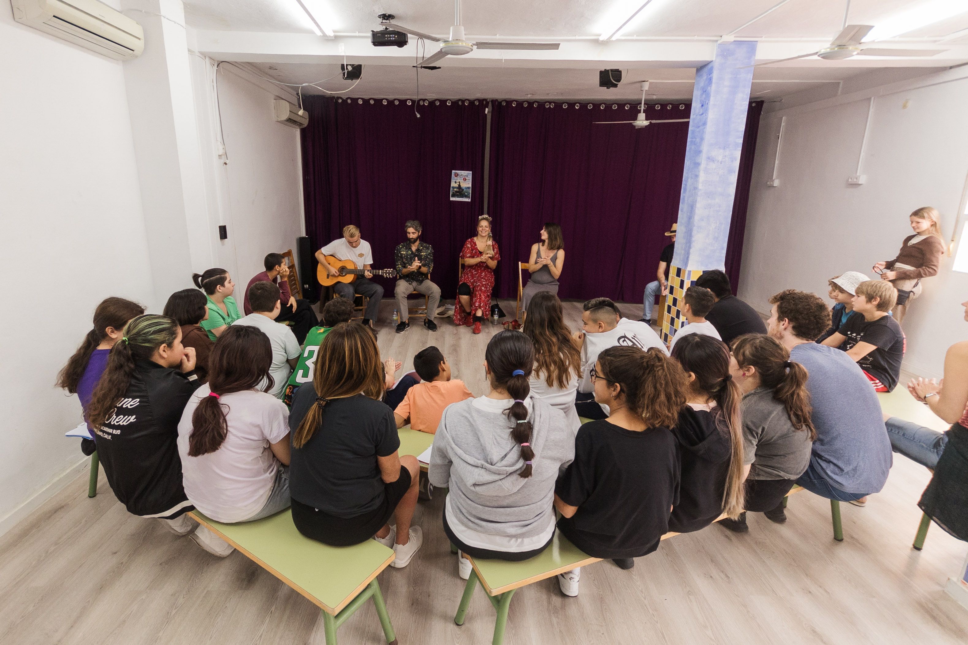 Encuentro con el músico danés Víctor Aage.