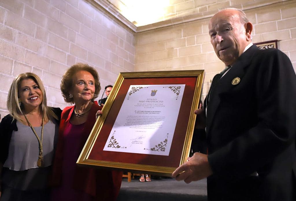 Álvaro Domecq, en la Real Escuela, en una imagen de archivo.