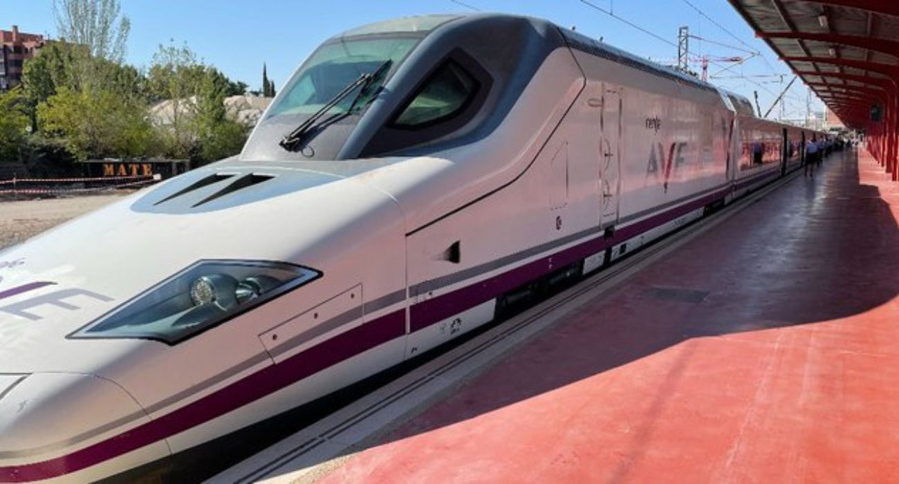 Un AVE, tren de alta velocidad.