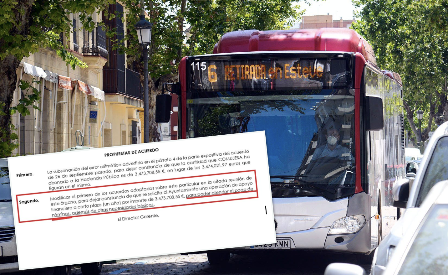 El PP alerta de un problema de pagos de nóminas en Comujesa y Díaz replica: "Son el partido del bulo".