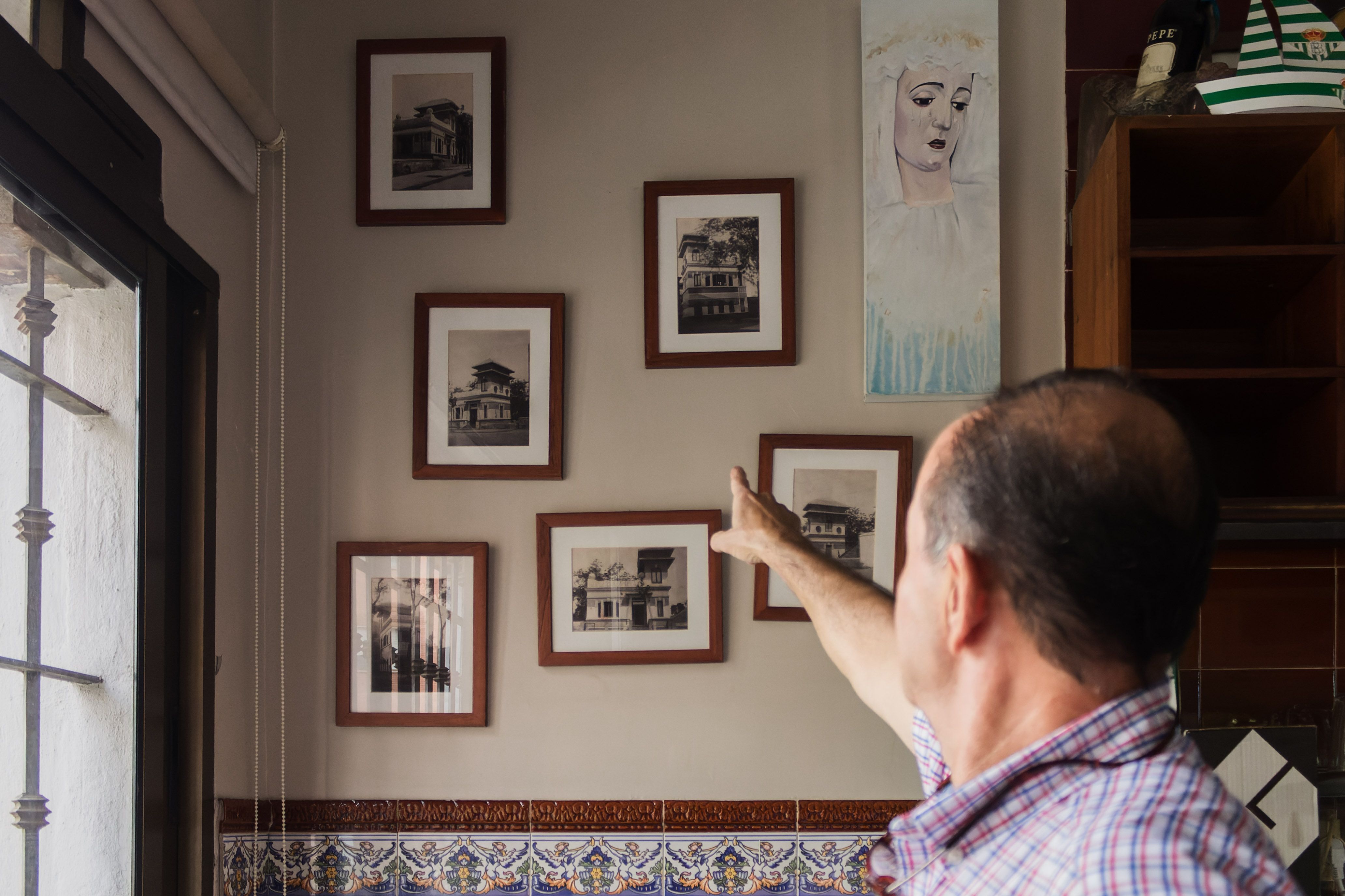 En el interior, fotografías que recuerdan momentos vividos en el establecimiento.    CANDELA NÚÑEZ