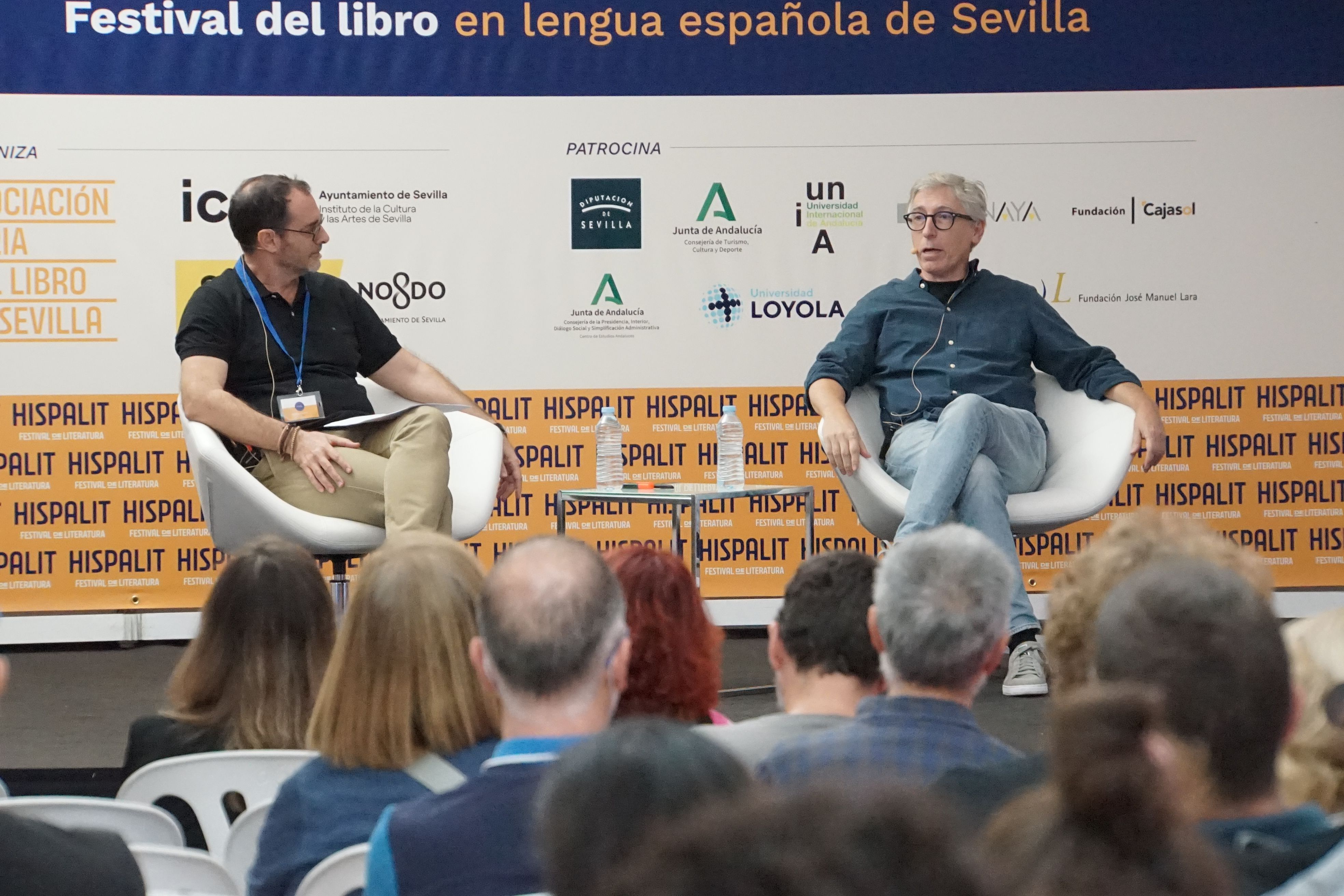 David Trueba en 'Hispalit' hablando sobre cine y literatura.