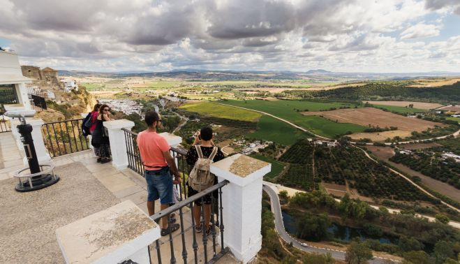 El balcón de la Peña de Arcos.