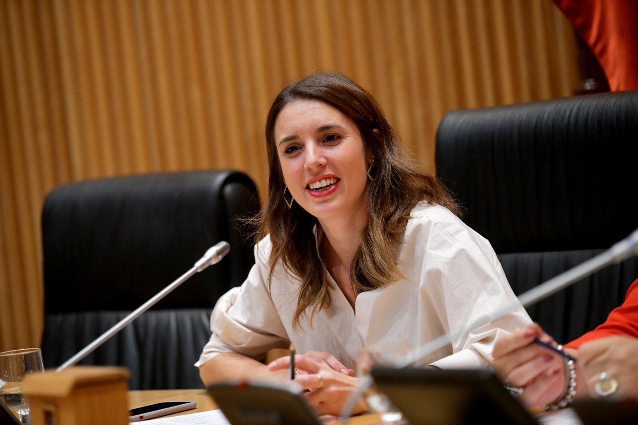 La ministra de Igualdad, Irene Montero, en una imagen de archivo.