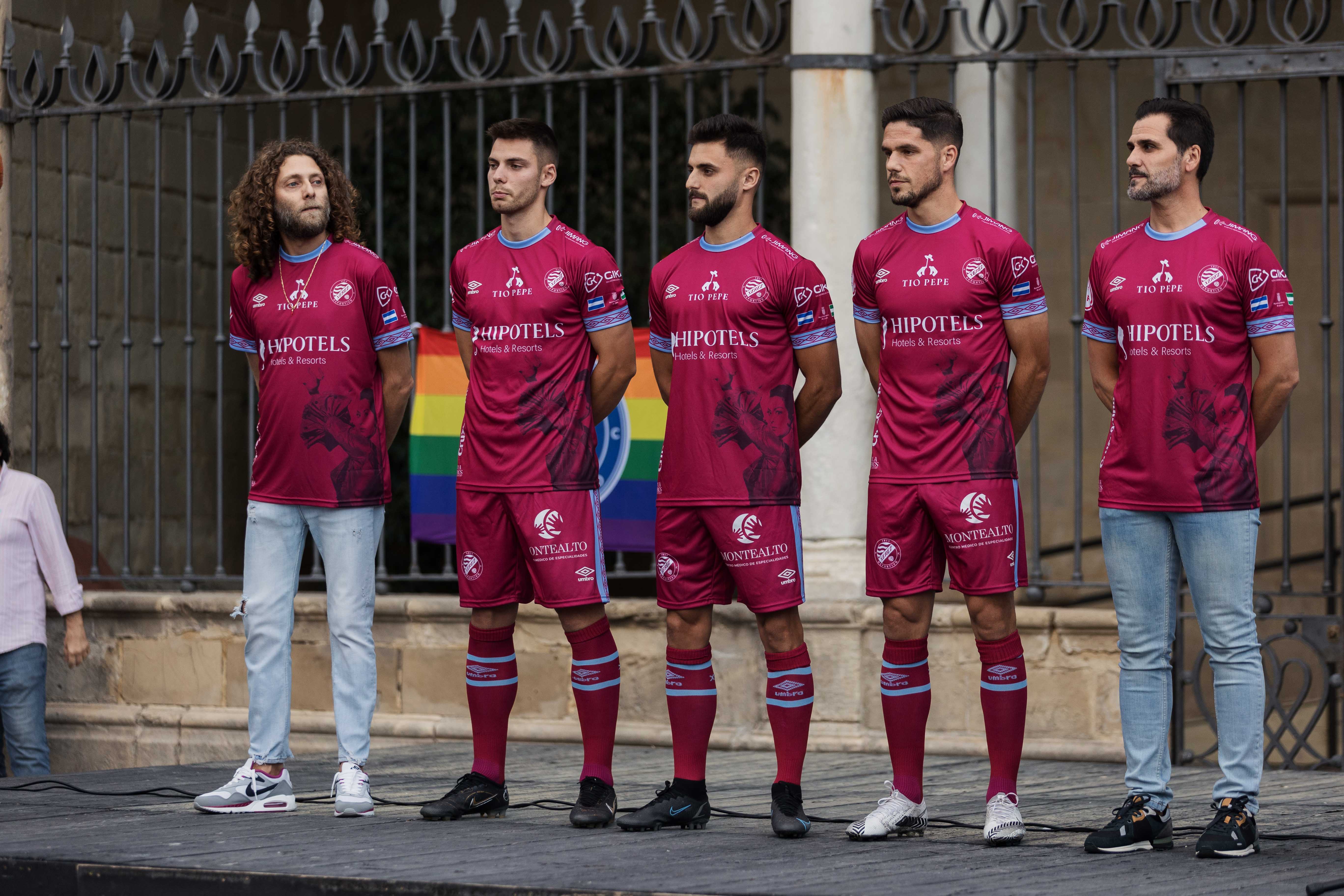 Presentación de las nuevas equipaciones del Xerez Deportivo F.C.