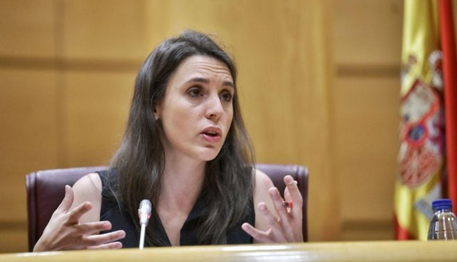Irene Montero comparece ante la Comisión de Igualdad del Senado para trasladar los ejes principales de trabajo del Ministerio de Igualdad para esta legislatura.