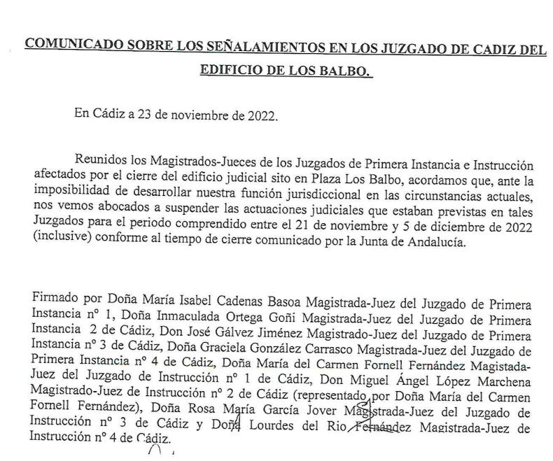 Señalamientos