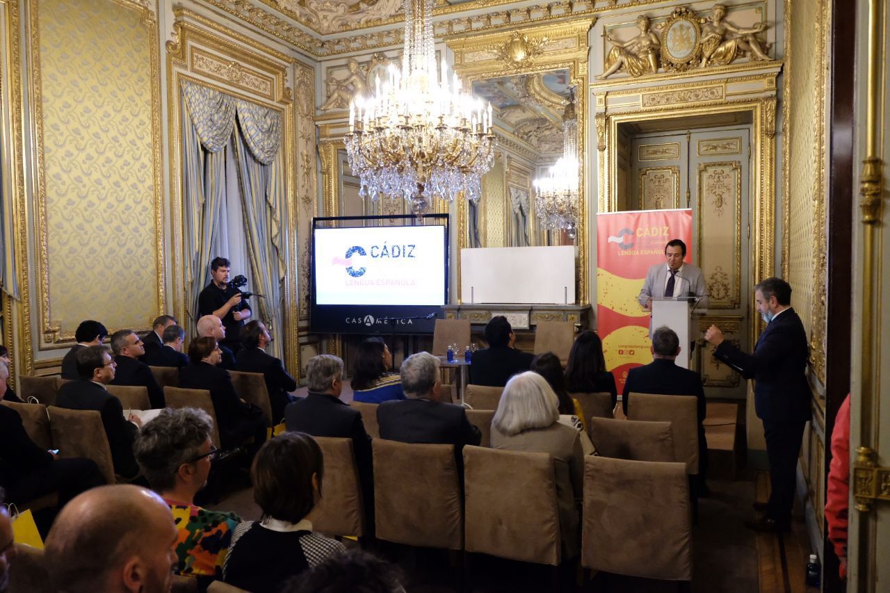Puesta de largo en Madrid: un "punto de inflexión" en la apuesta de Cádiz por el Congreso de la Lengua.