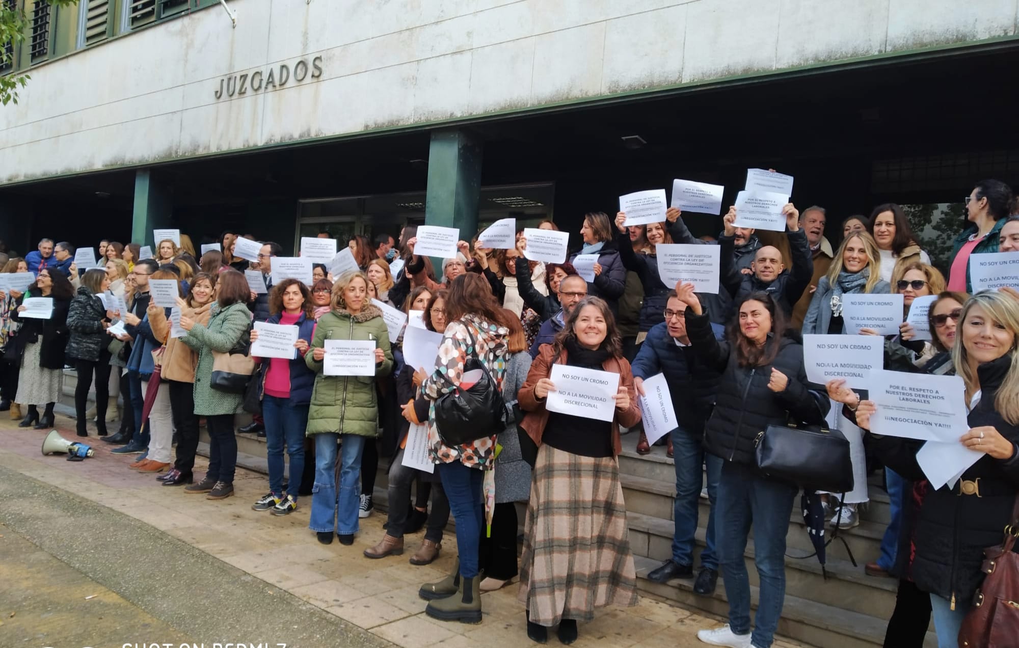 Protesta en los Juzgados de Jerez. CSIF Protesta en los Juzgados de Jerez. CSIF