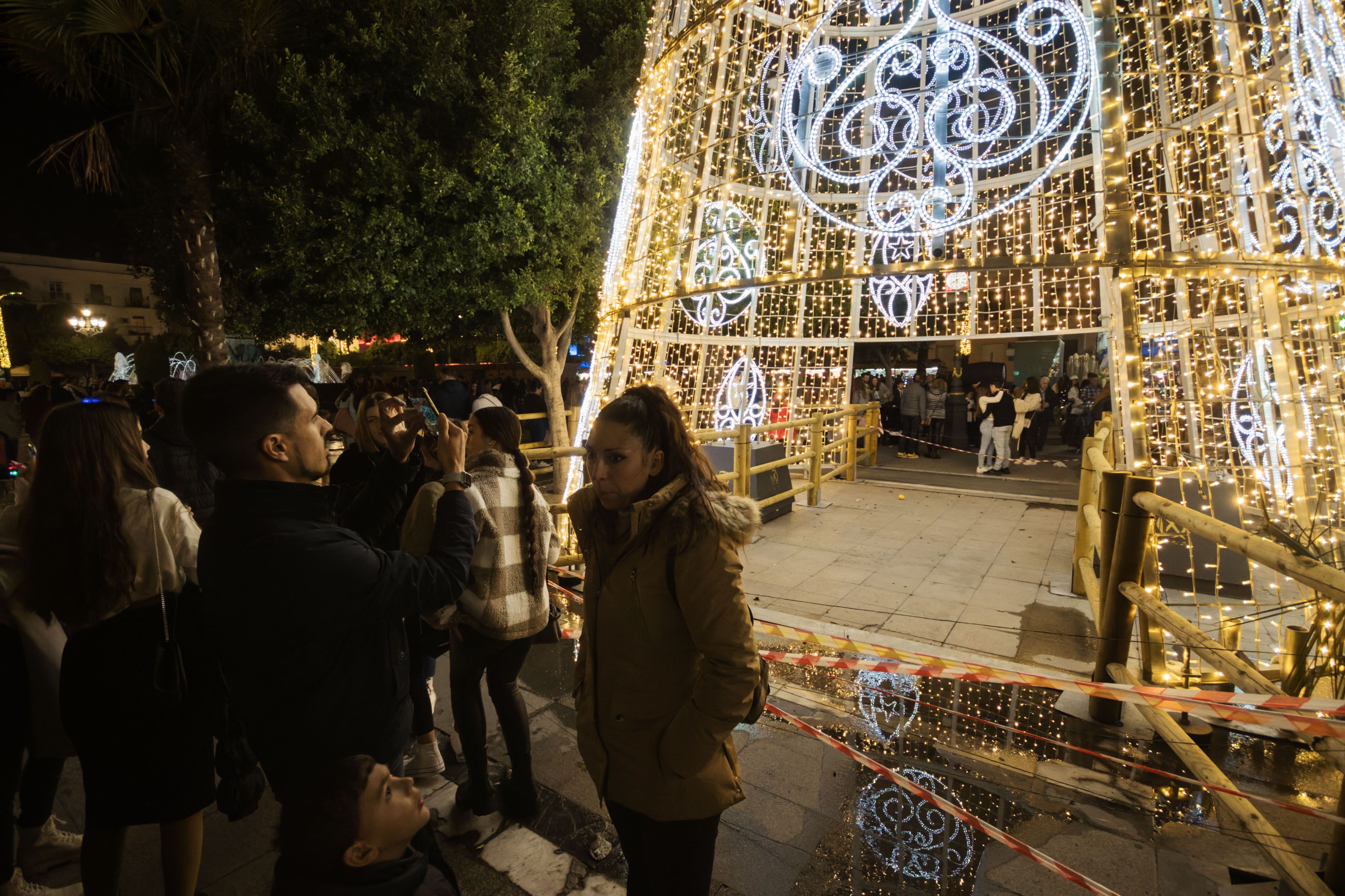 Encendido del alumbrado navideño en Jerez 9
