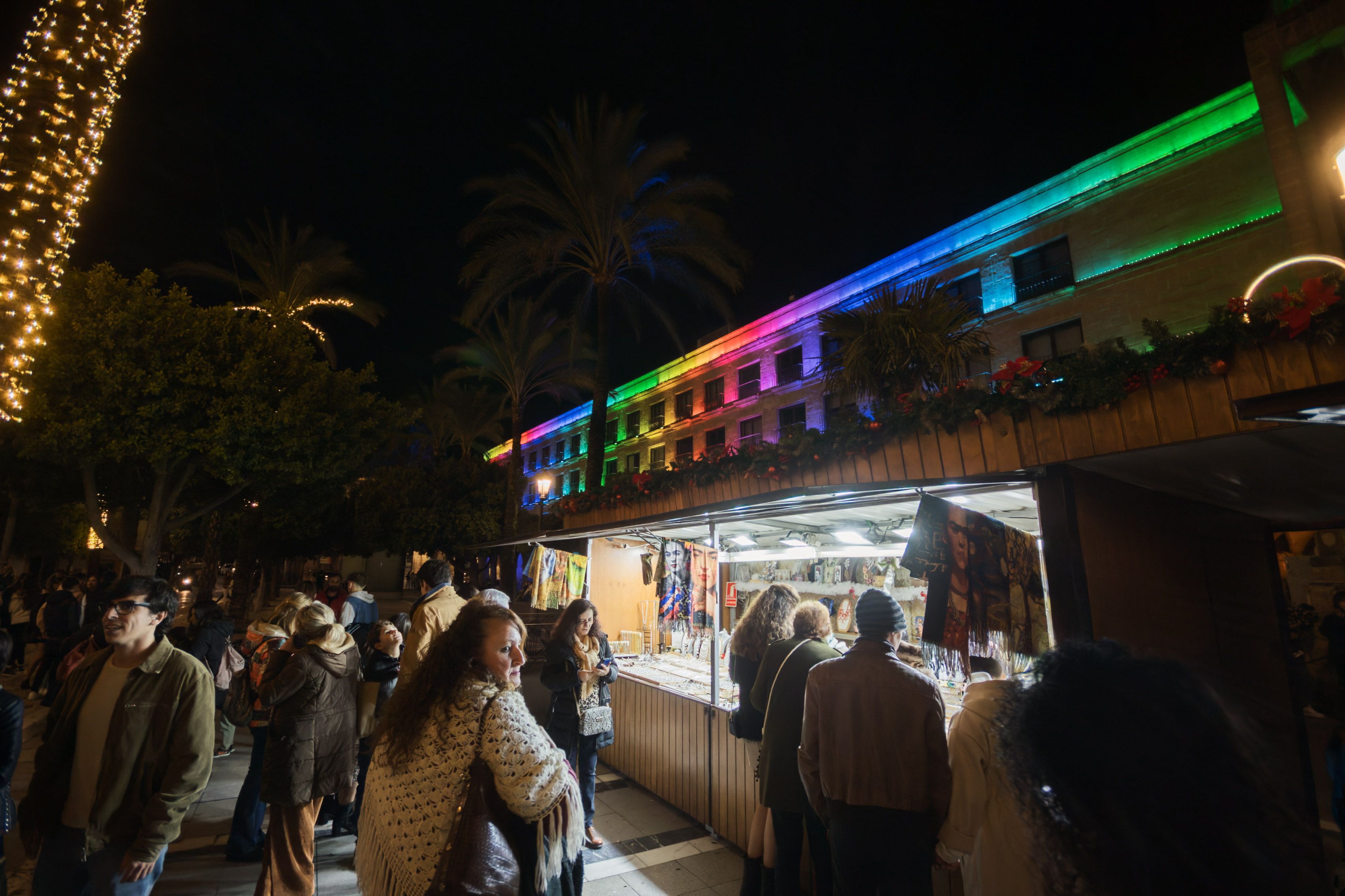 Encendido del alumbrado navideño en Jerez 13