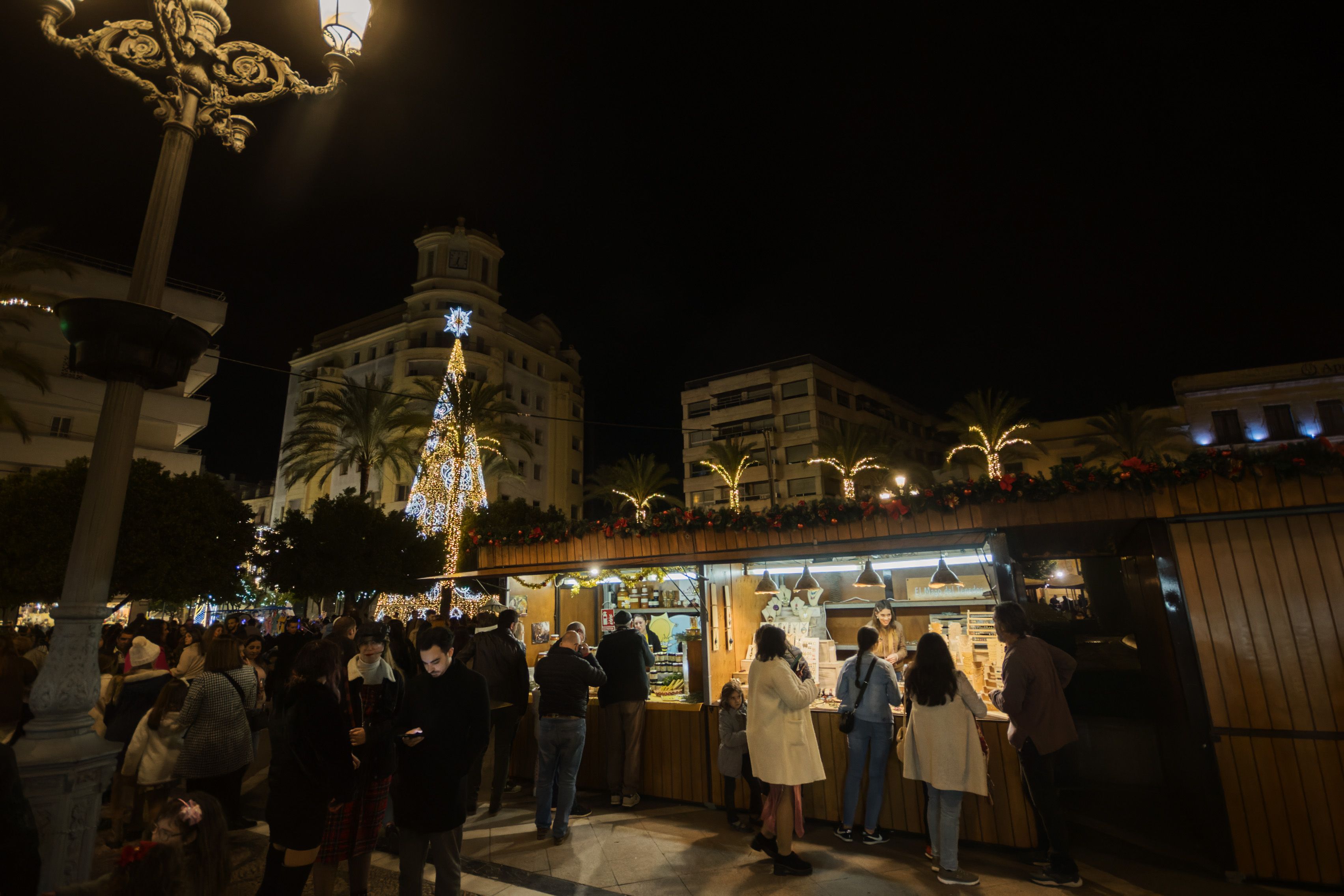 Encendido del alumbrado navideño en Jerez 14