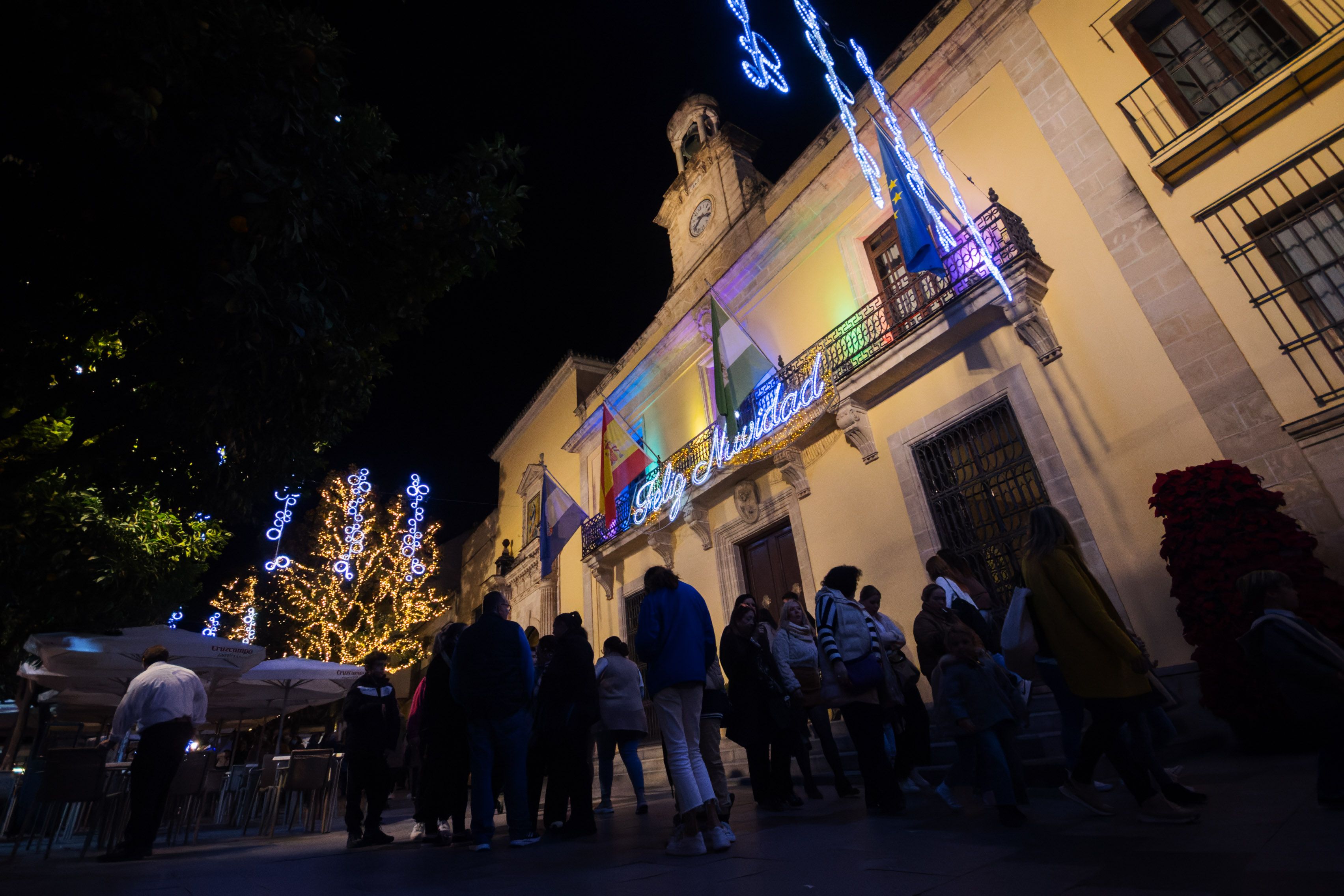 Encendido del alumbrado navideño en Jerez 18