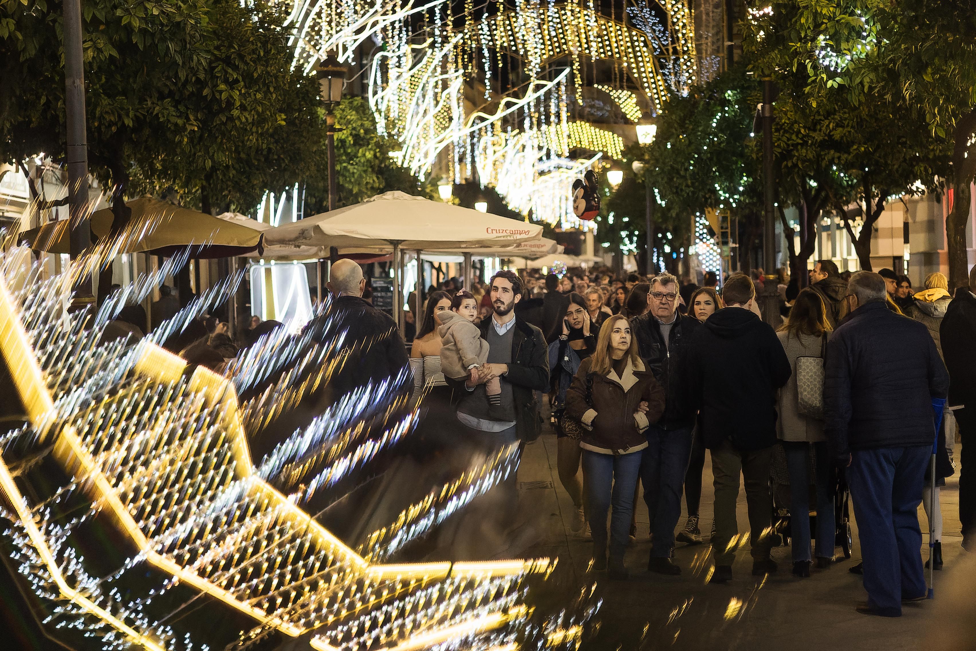 Encendido del alumbrado navideño en Jerez 20