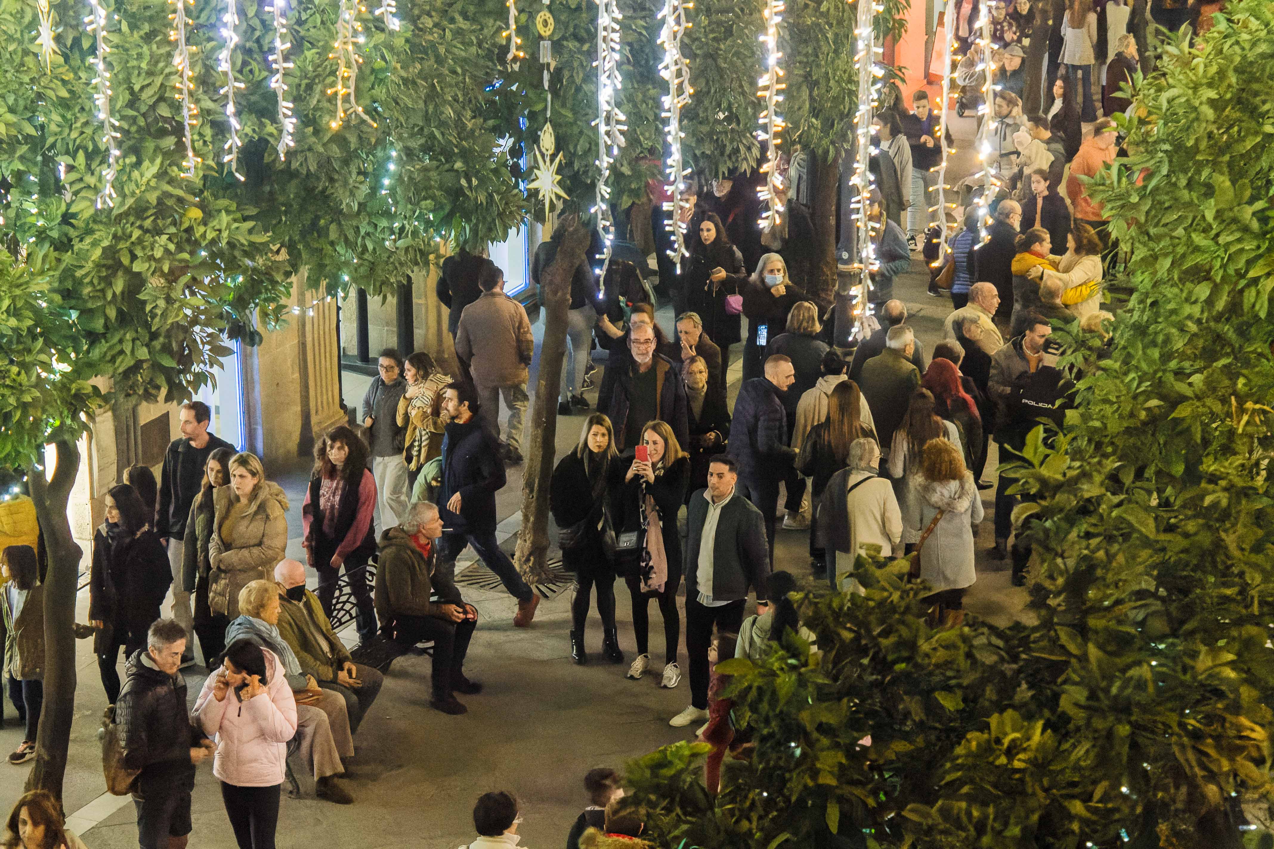 Encendido del alumbrado navideño en Jerez 22