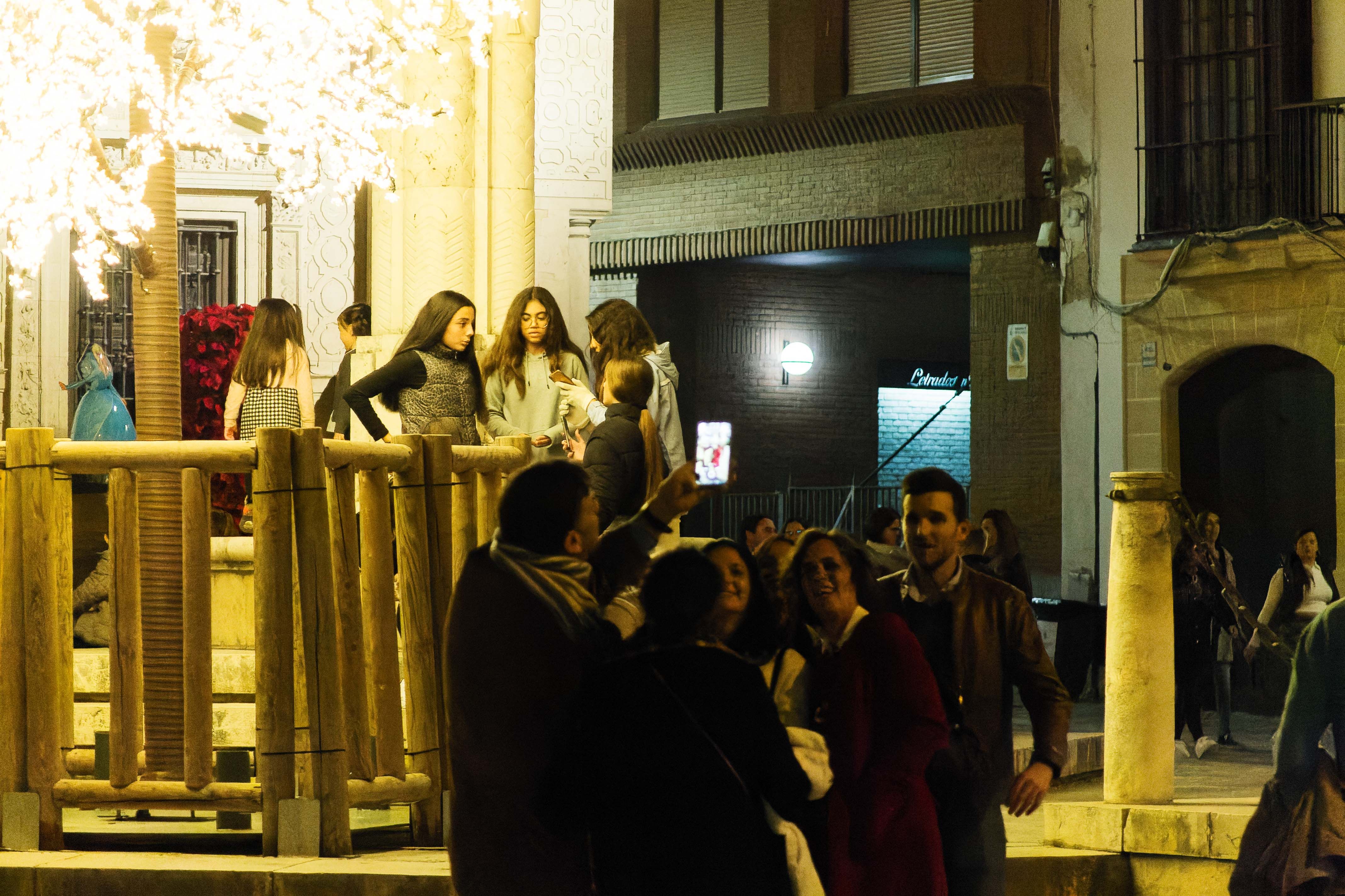 Encendido del alumbrado navideño en Jerez 27
